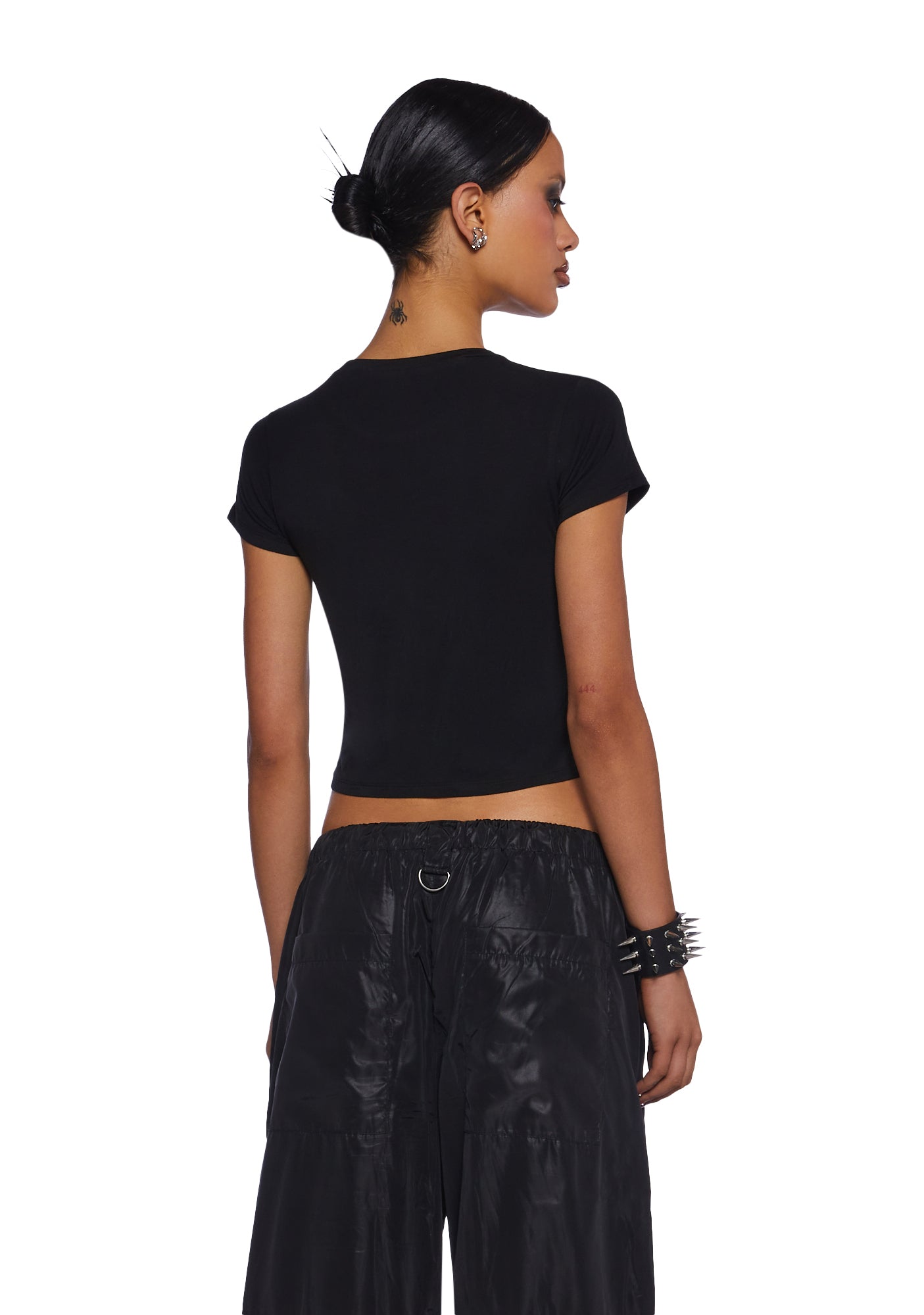 Black Eye Patch OG HEART BABY TEE　BLACK Black Eye Patch OG HEART BABY TEE BLACK Black Eye Patch OG