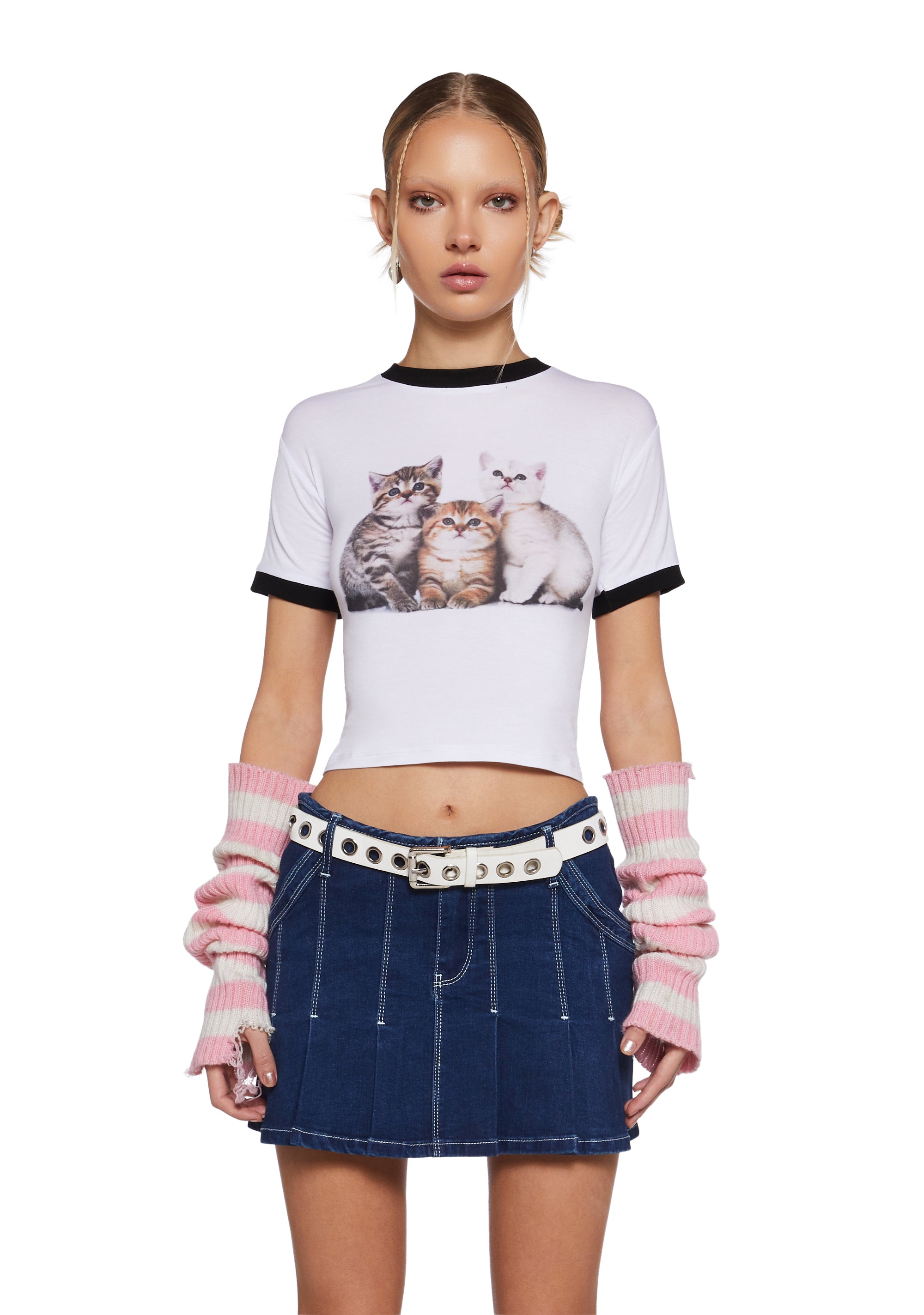 Kitty Love Baby Tee dELiA*s by Dolls Kill,Specials : American Fashion Style Bags On Sale Kitty Love Baby Tee dELiA*s by Dolls Kill,Specials : American Fashion Style Bags On Sale