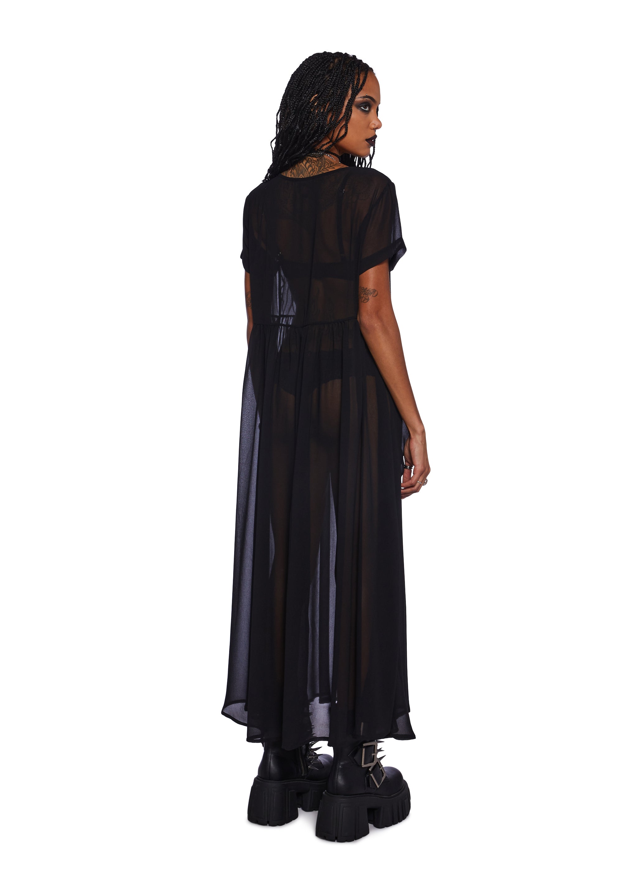 ワンピース maison celon frilly tiered dress BLACK frilly tiered dress – célon