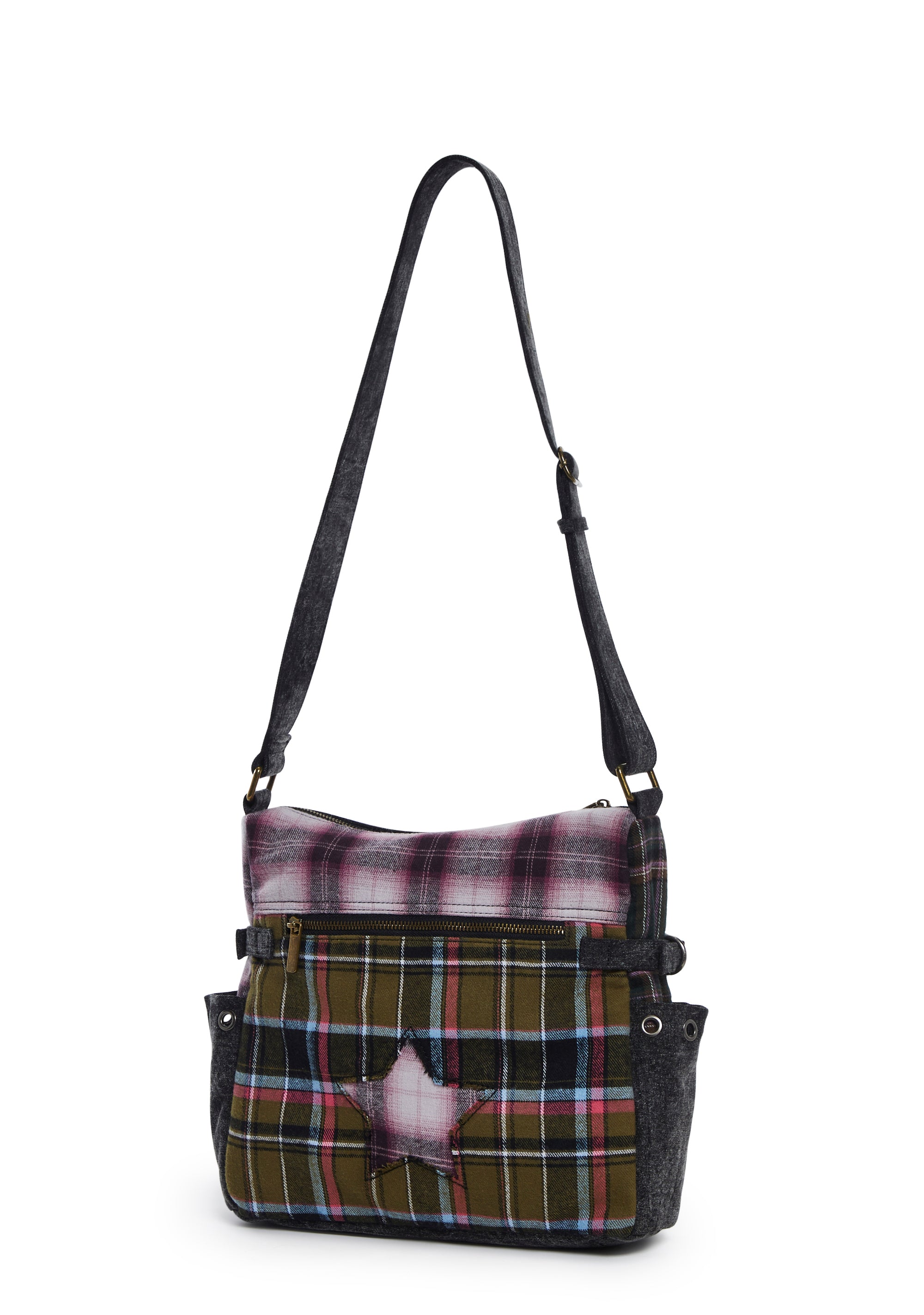 NO MAD NUMSKULL × AMOA MESSENGER BAG Support Your Local Ghoul Gang Messenger Bag - Boredwalk