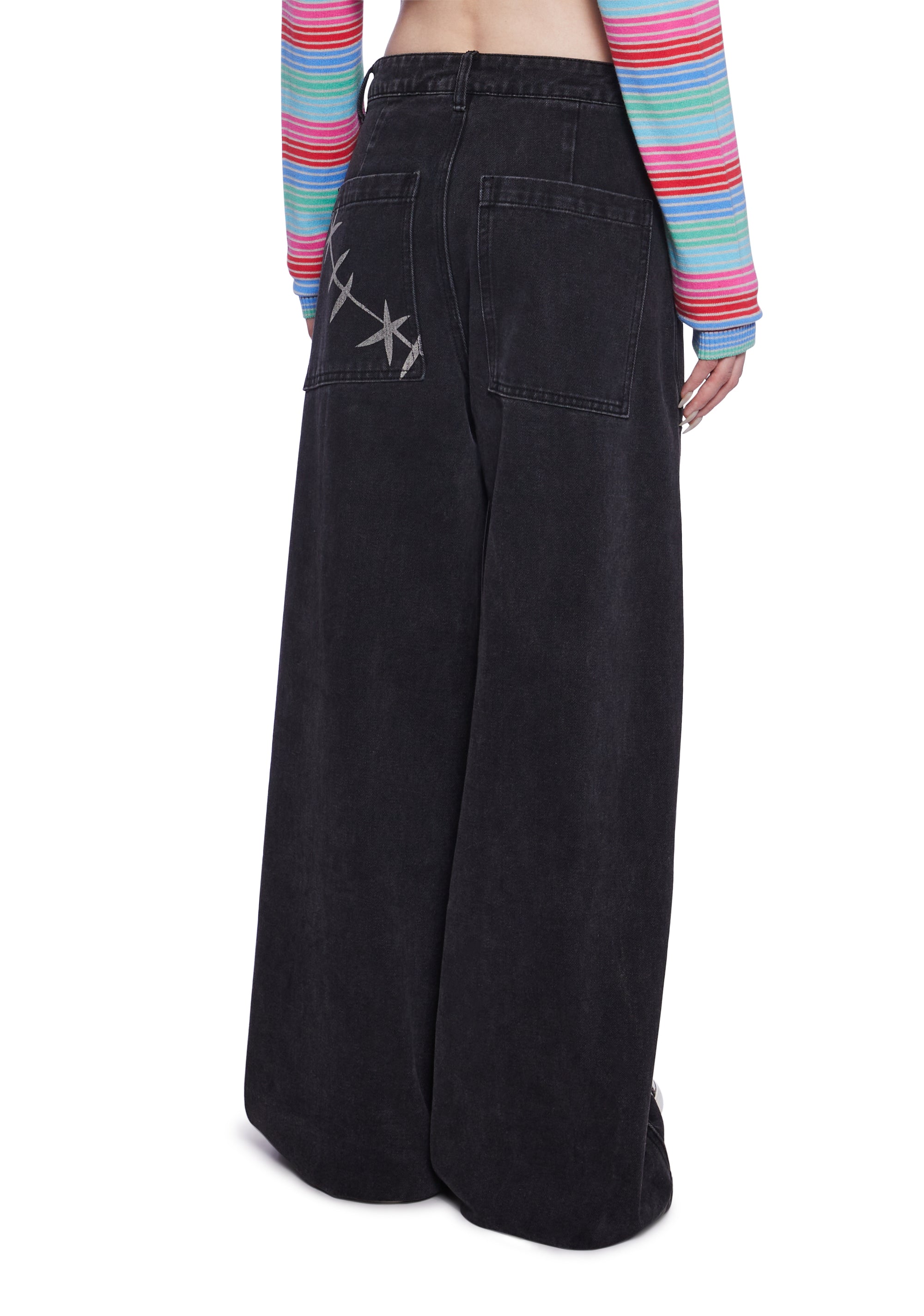 Friend To The End Wide Leg Jeans