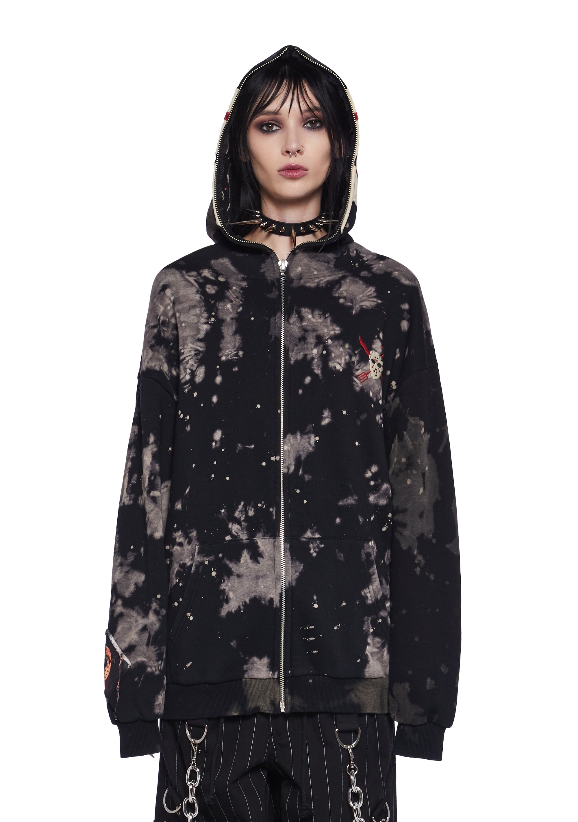 Jason voorhees zip up hoodie clearance