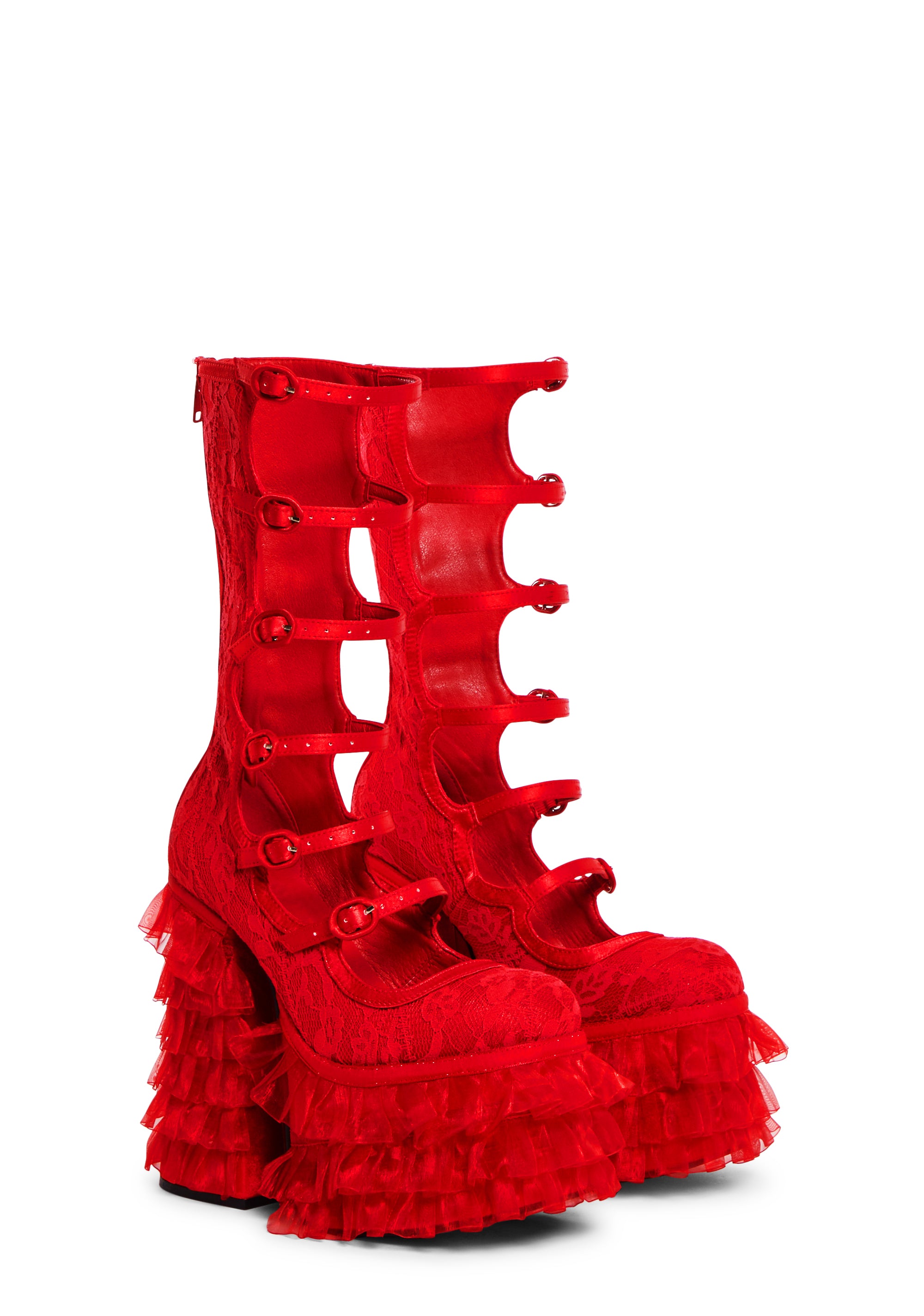 lydia deetz red dress shoes Well, I managed to eke out one last Halloween look: pinup Lydia Deetz! Swipe for the reveal of a VERY scary couple's costume. I made this using the Grace Bodice,