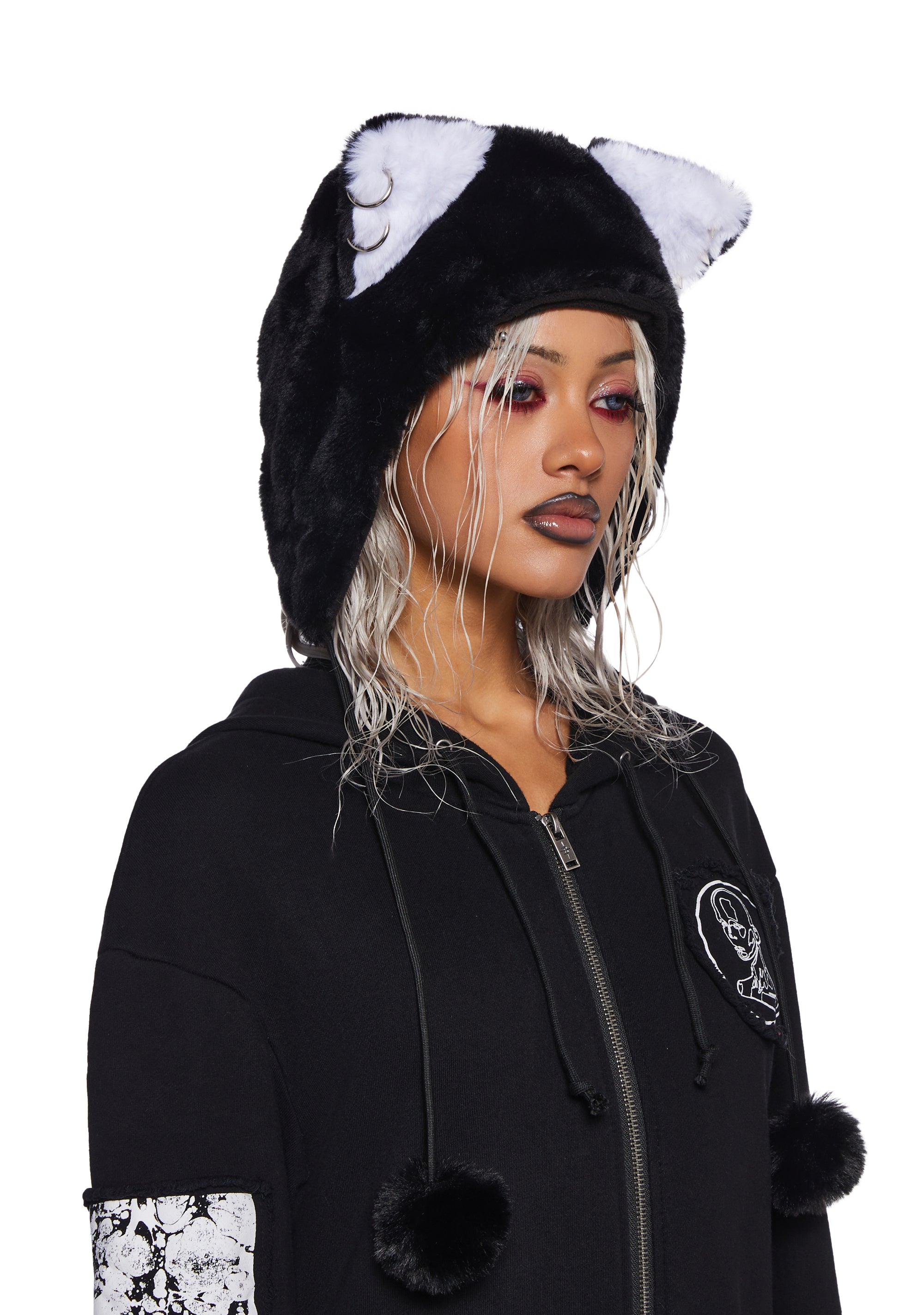 R　NEWAVE CAT HAIR BEANIE NEWAVE CAT HAIR BEANIE – YZ
