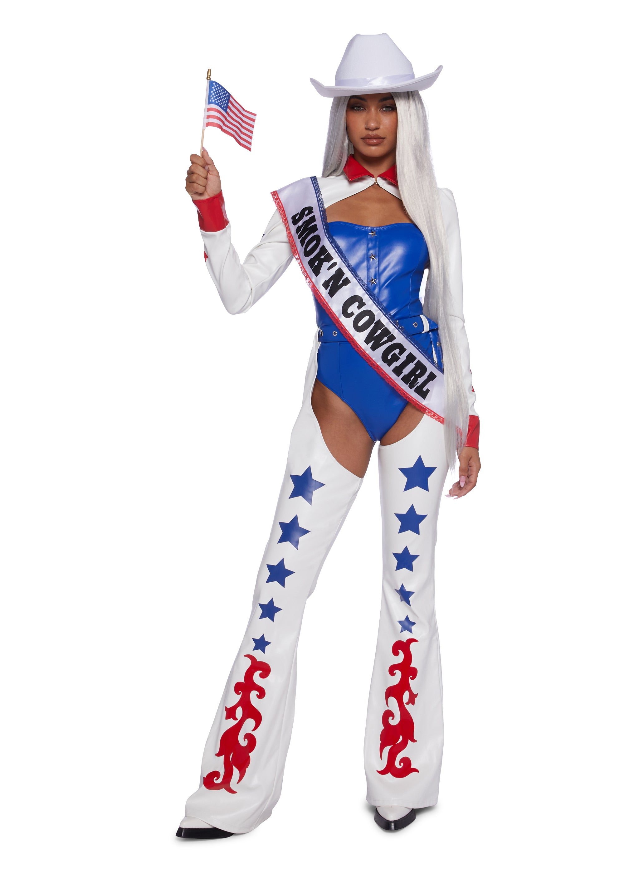 Ain’t Texas Costume And Wig Set - alternate