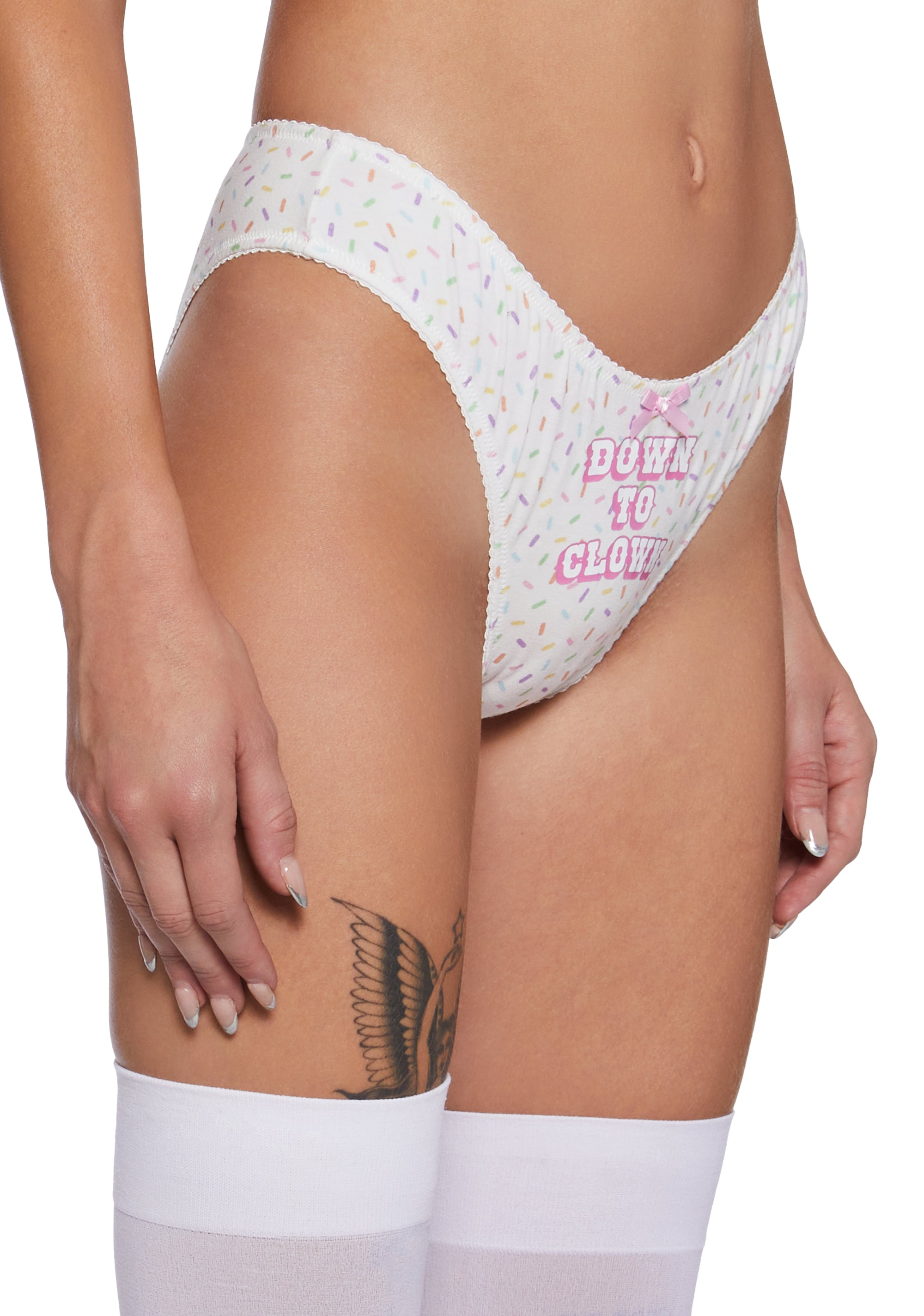 Sugar Thrillz Down To Clown Blow Me Panty Set With Bows Clowncore - Multi Dolls Kill Sugar Thrillz Down To Clown Blow Me Panty Set With Bows Clowncore - Multi Dolls Kill