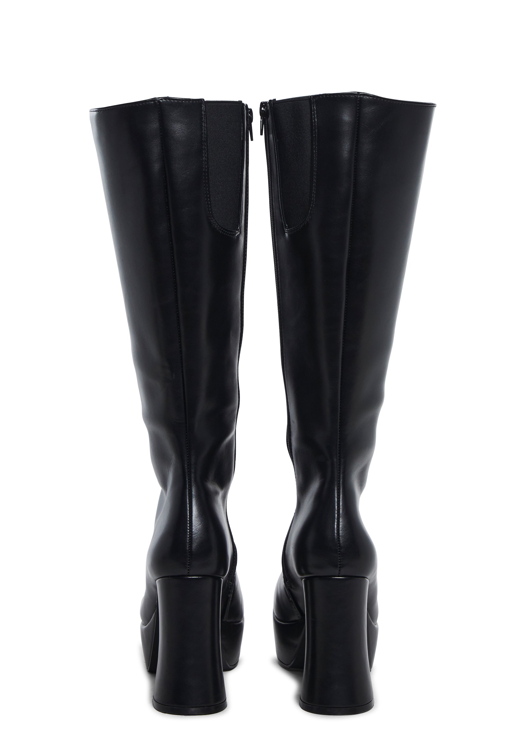 Flirty Flair Go Go Boots - Black