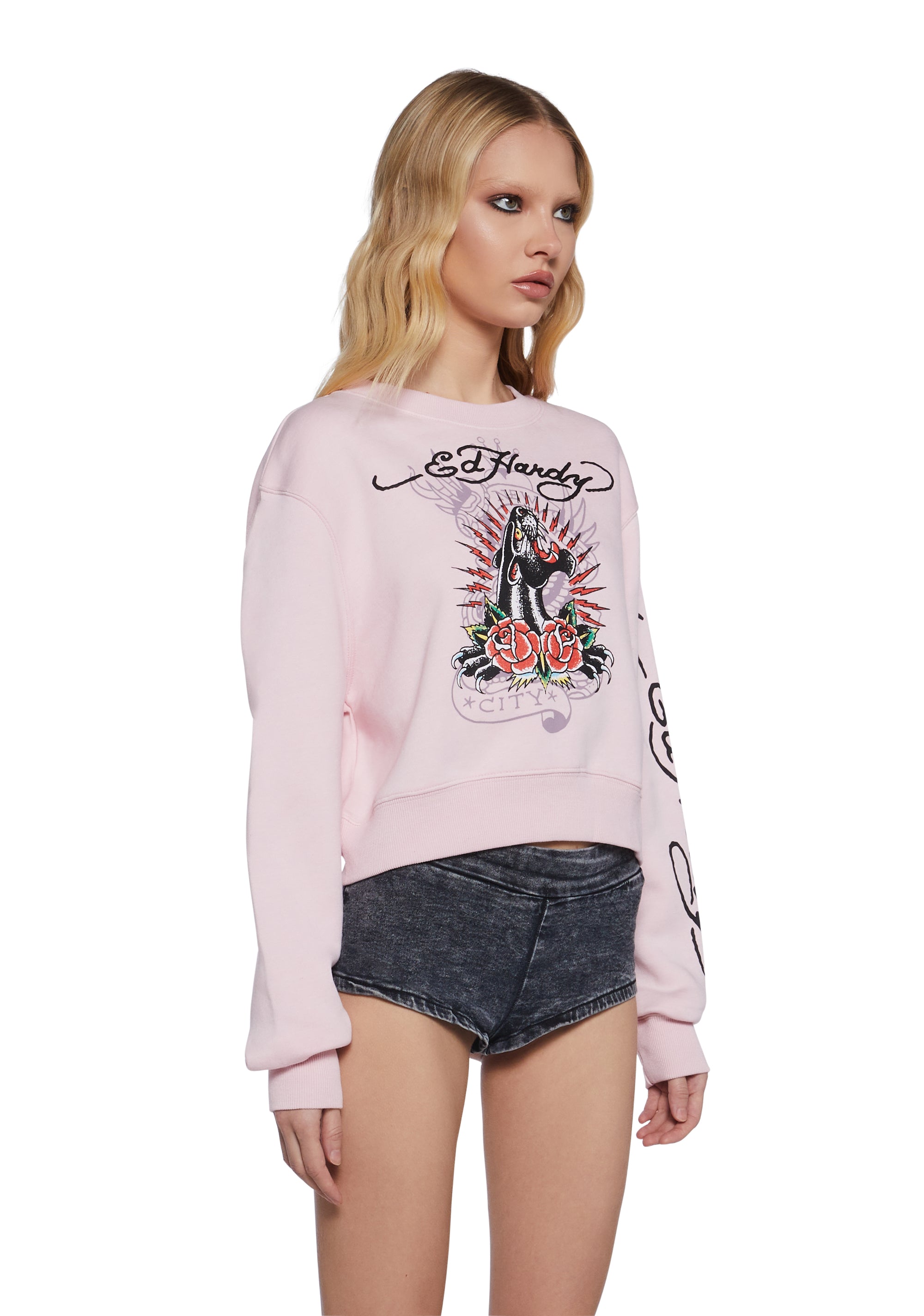 Panther Rose Sweatshirt