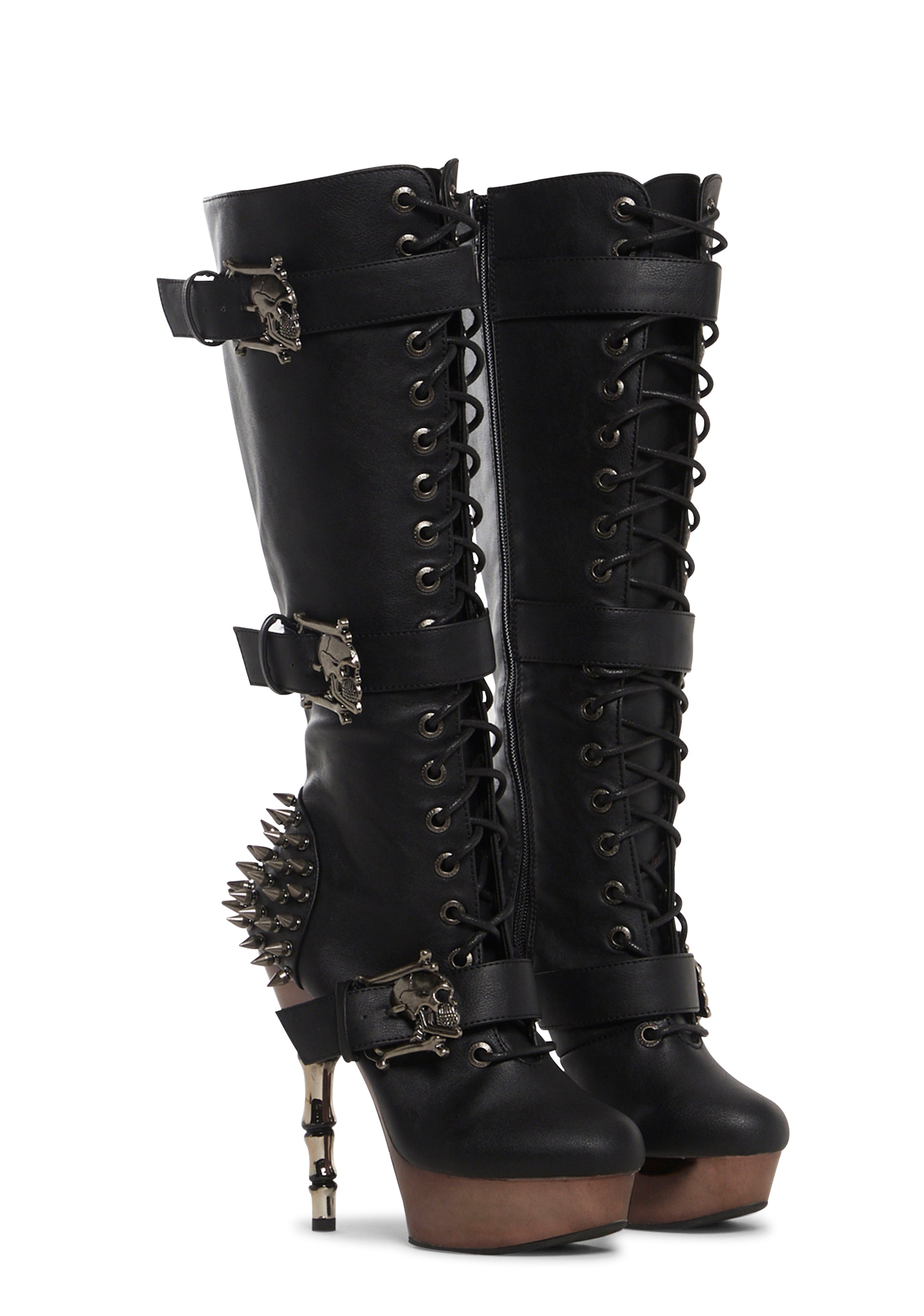 Muerto-2028 Heeled Boots