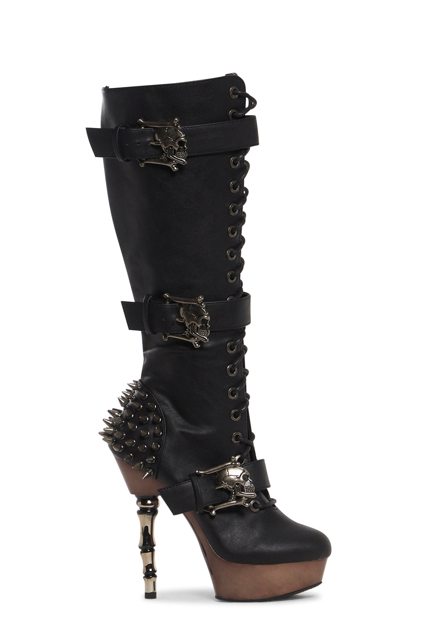 Muerto-2028 Heeled Boots