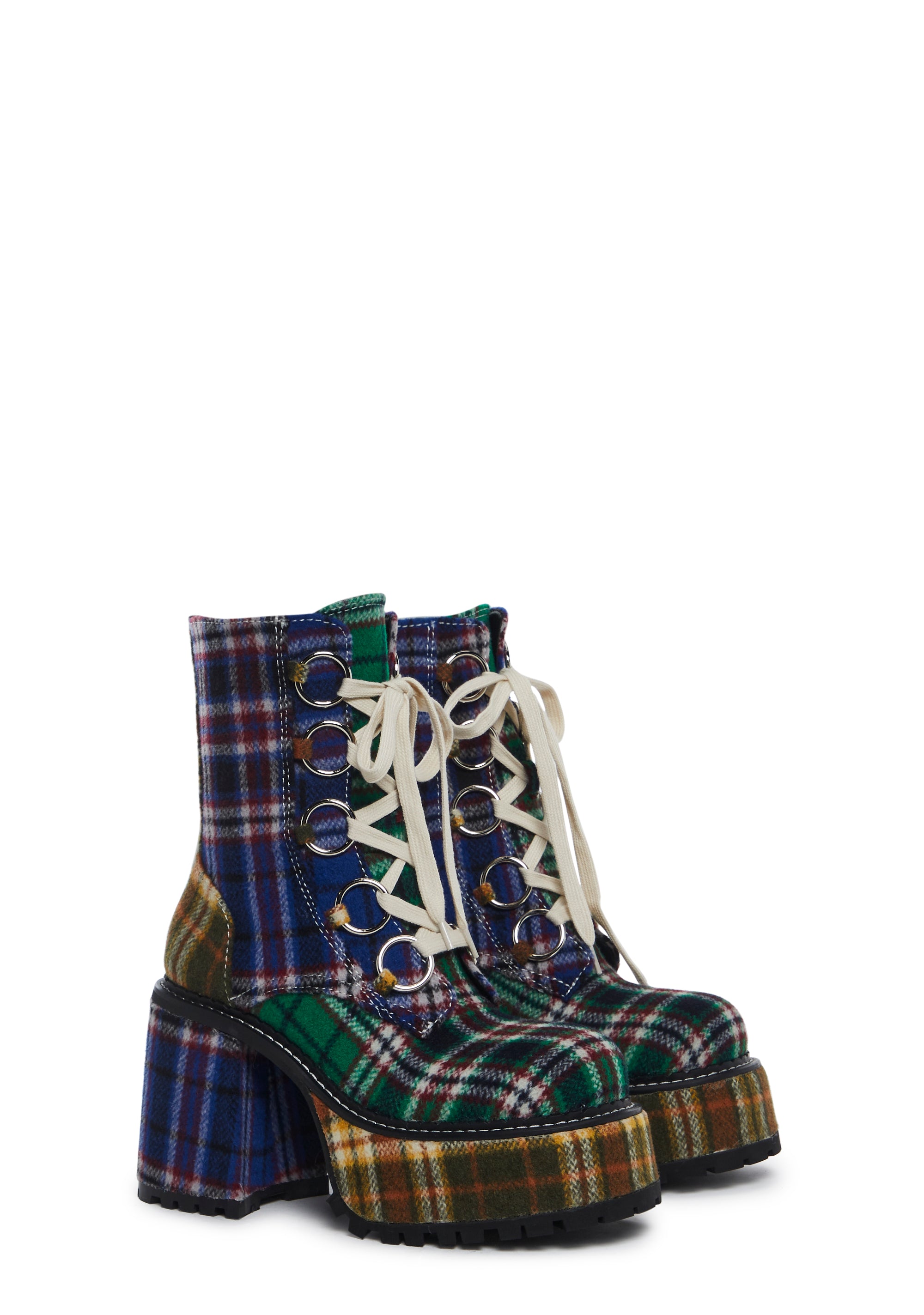 Academy Punk Platform Boots