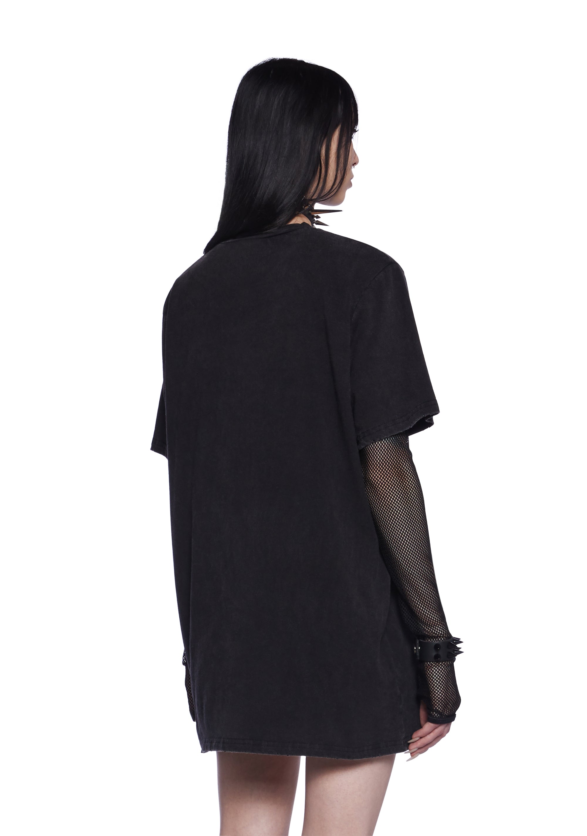 DSQUARED2: T-shirt con stampa frontale - Nero | T-Shirts Dsquared2