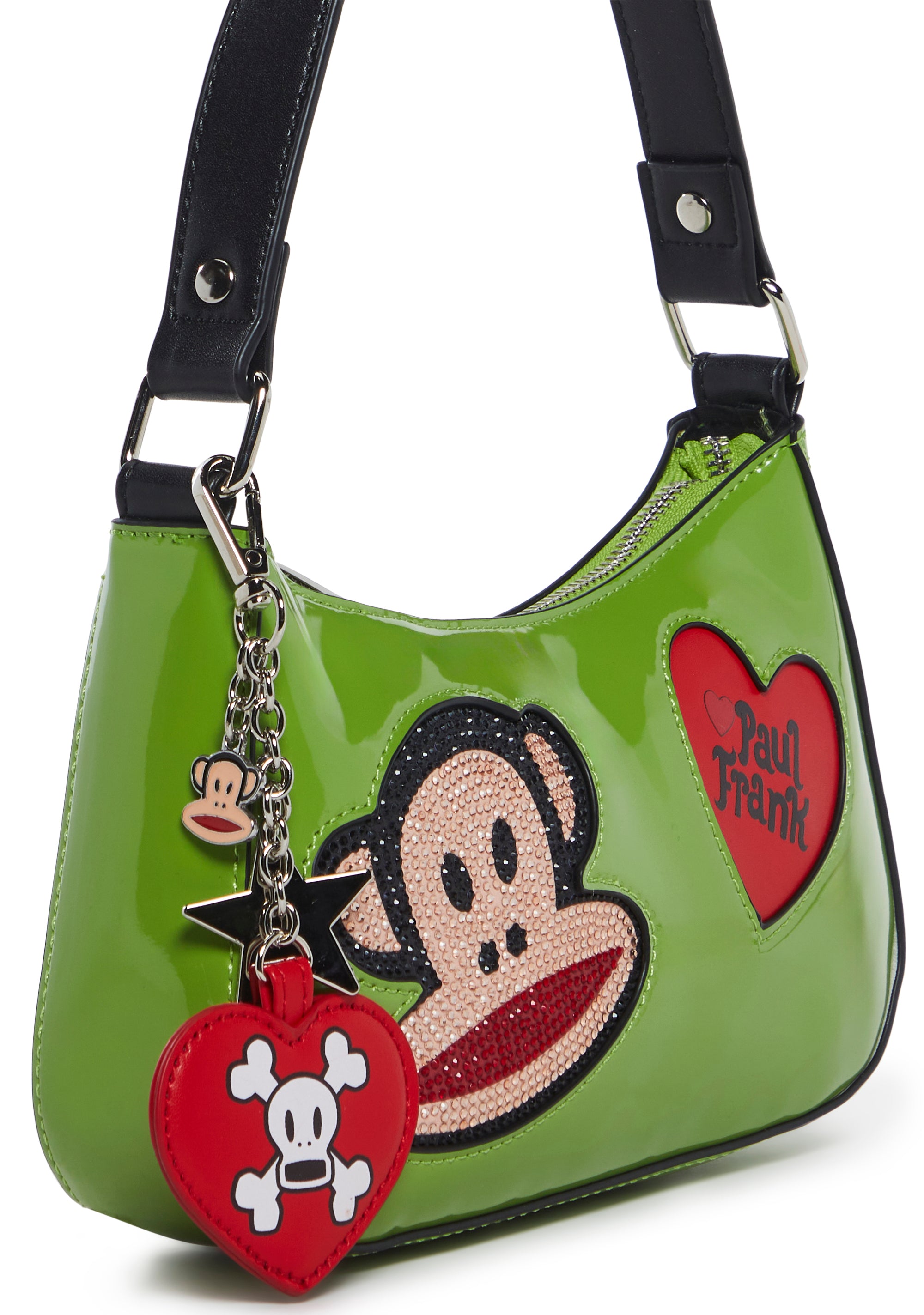 【DOLLS KILL】X Paul Frank 肩紐付トートバッグ＆お財布 Dolls Kill x Paul Frank Julius Colorblock Patchwork Tote Bag