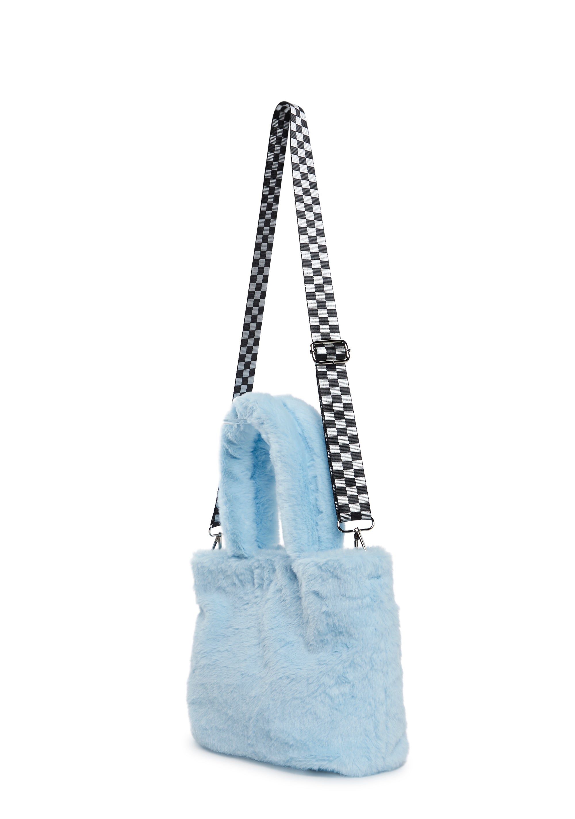 Fearless Fun Faux Fur Tote Bag And Wallet Set