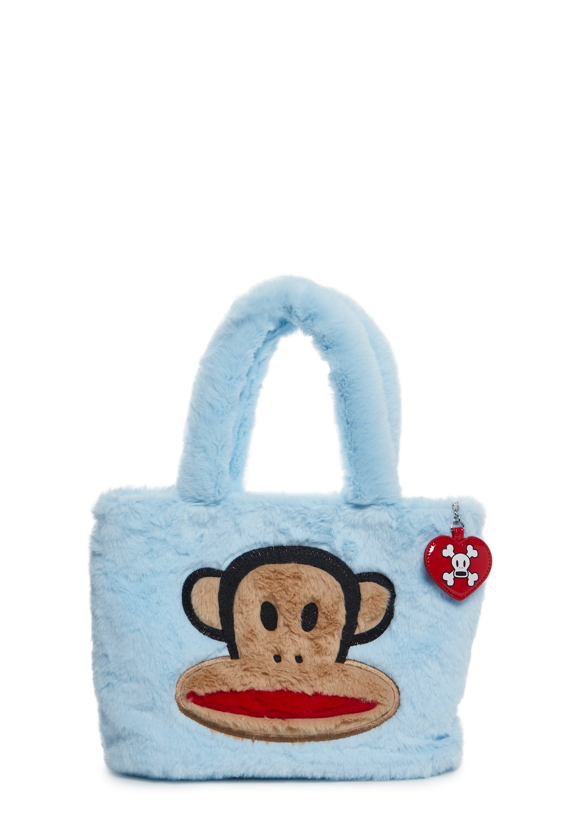関税込み★DOLLS KILL★Paul Frank トートバッグ＆財布セット Dolls Kill x Paul Frank Julius Fuzzy Faux Fur Tote Bag