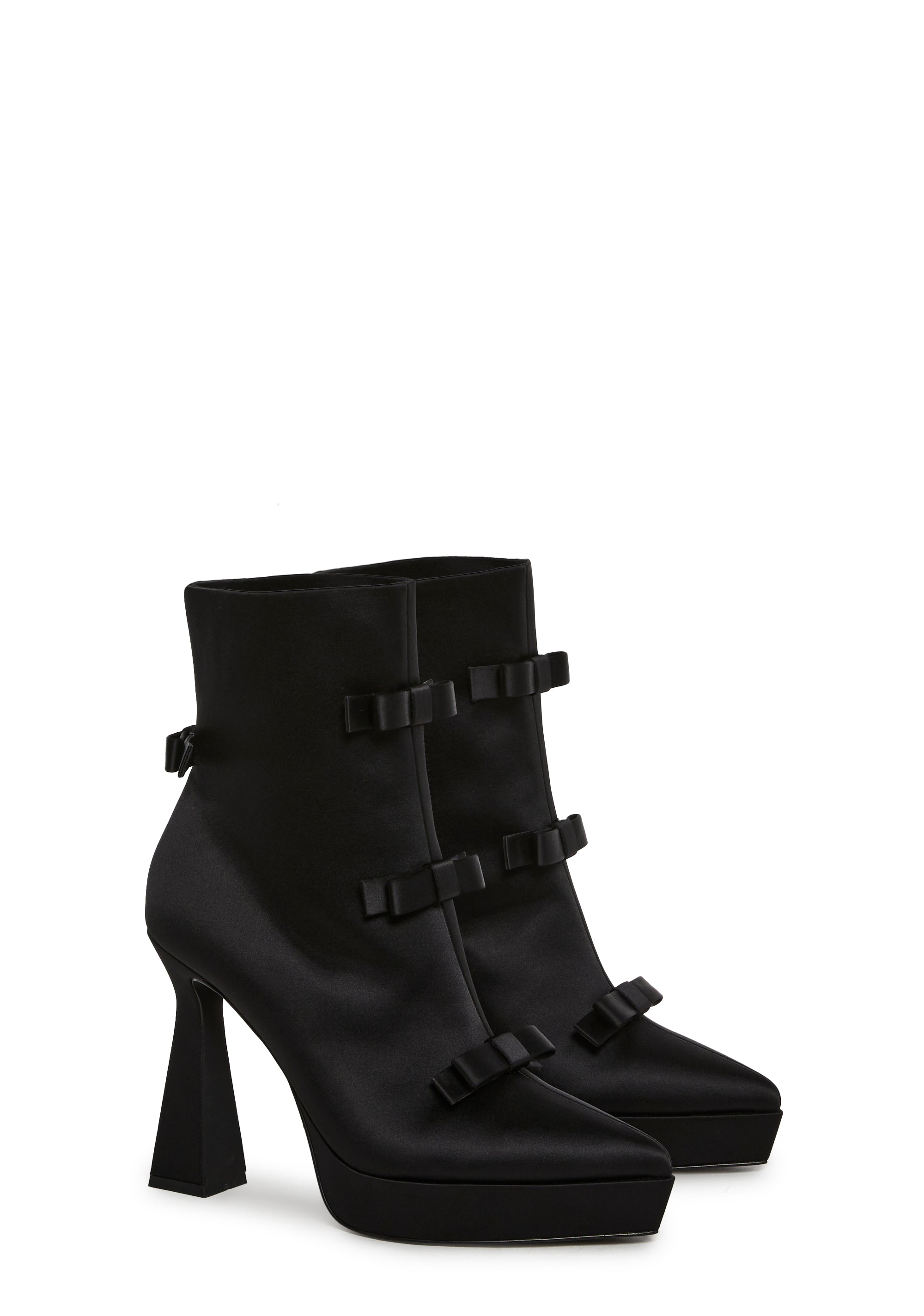 Mourning Belle Heeled Booties