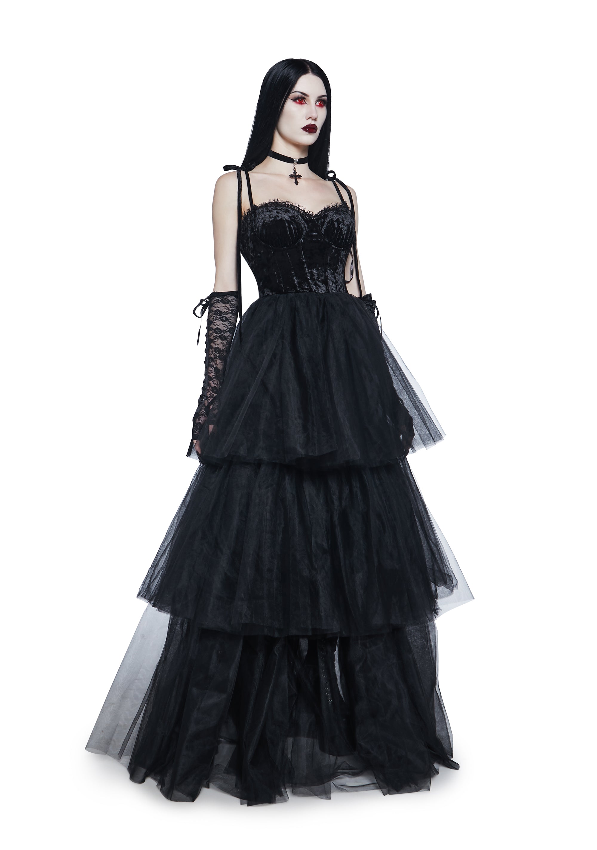 Passion Shadows Ball Gown