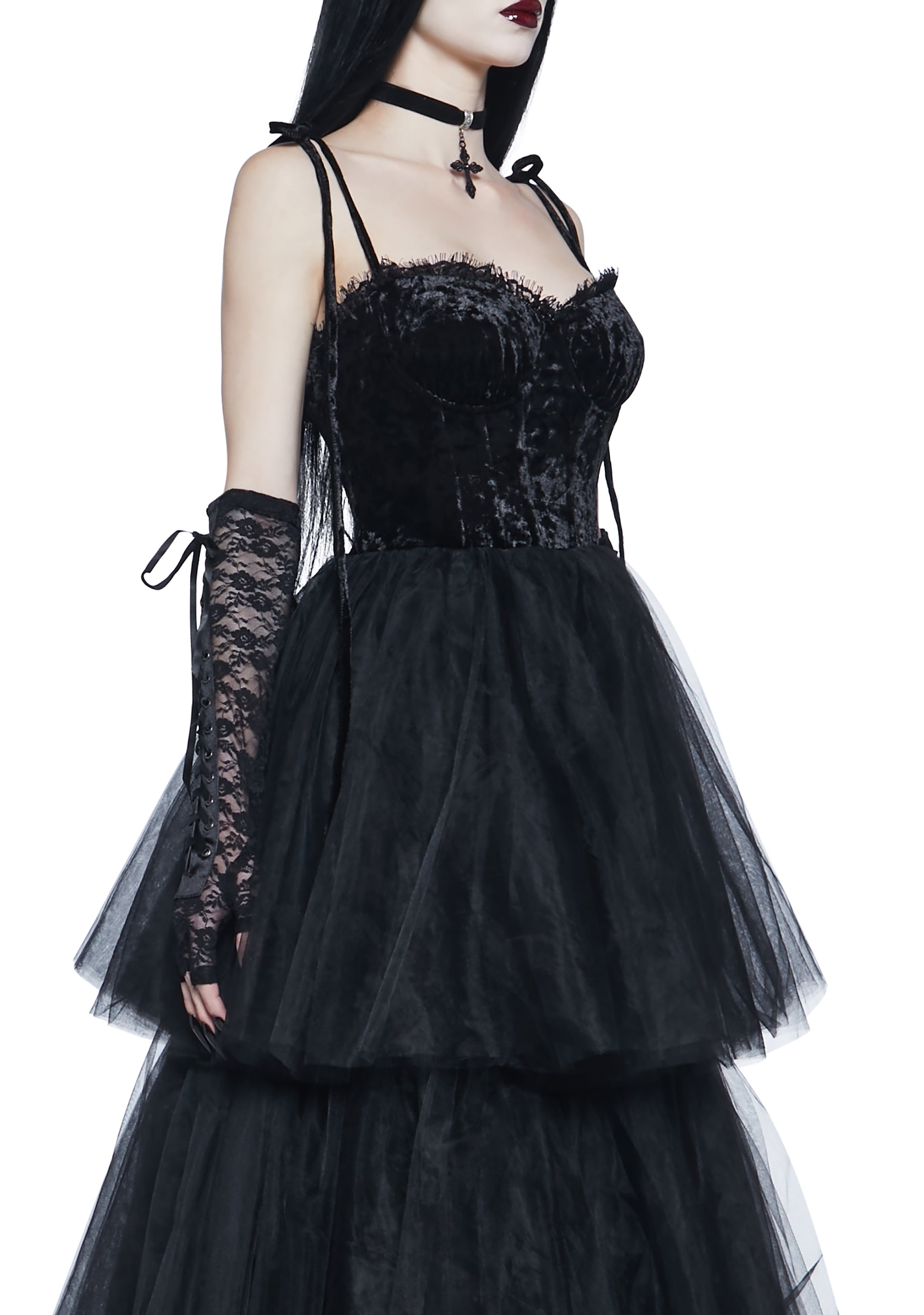 Passion Shadows Ball Gown