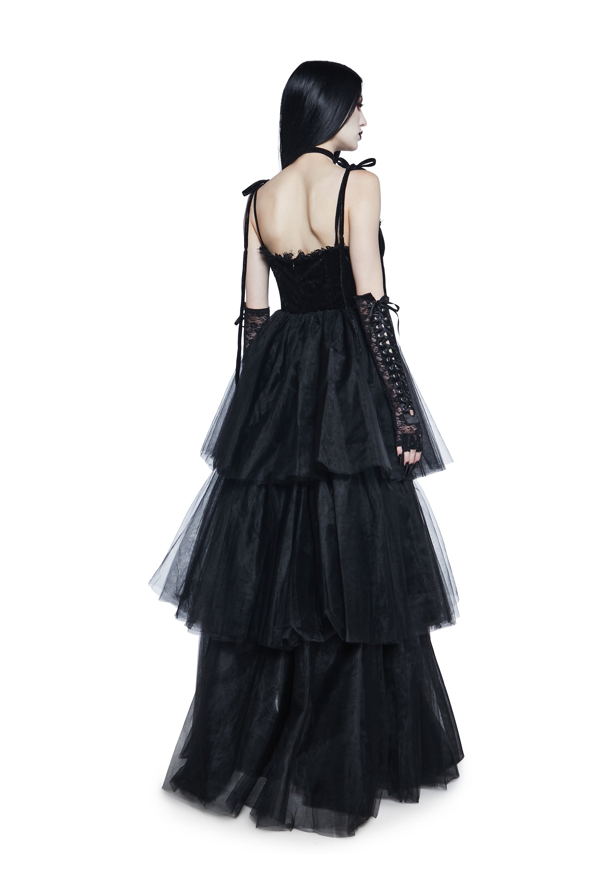 Passion Shadows Ball Gown