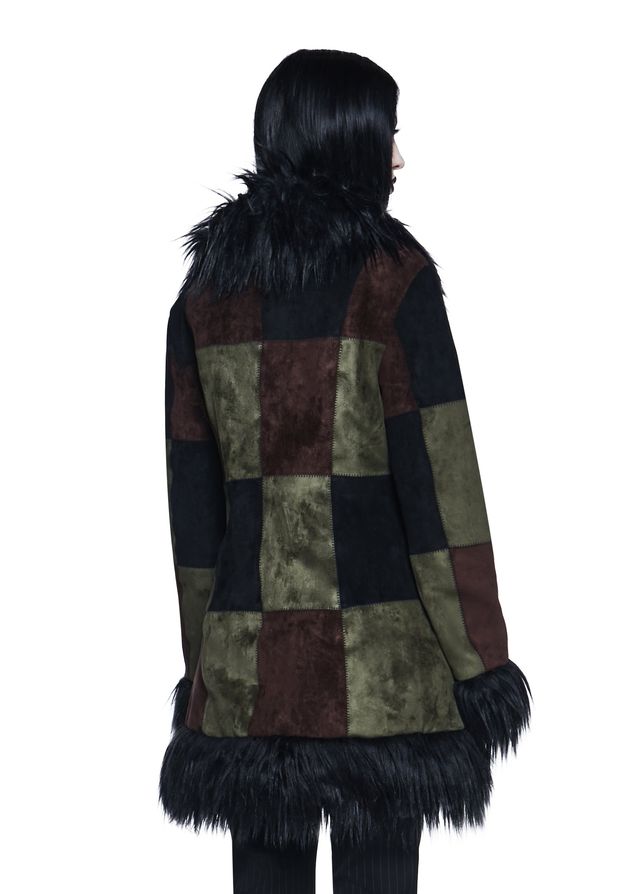 ジャケット・アウター Murder license mods coat fur coat emo ジャケット・アウター Murder license mods coat fur coat emo