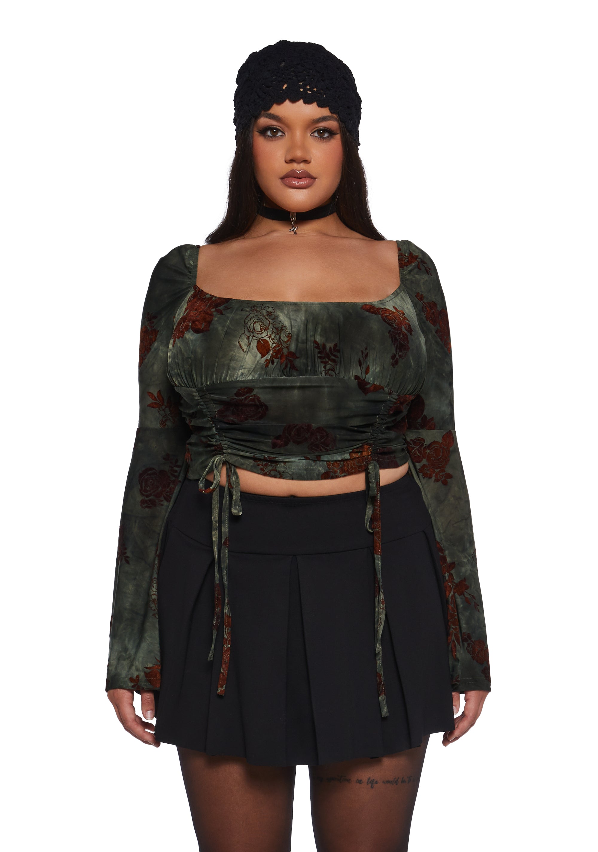 Your Fate Long Sleeve Top - Green