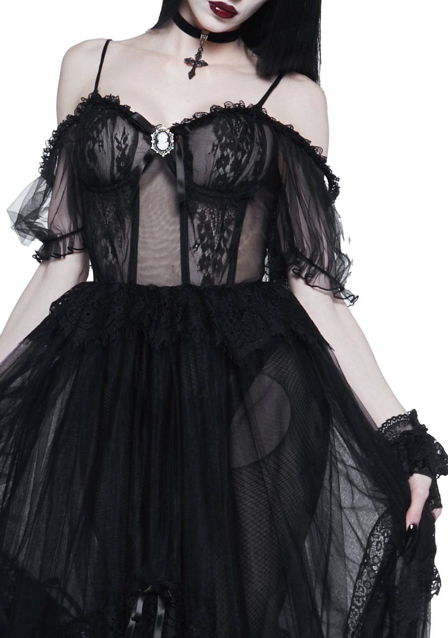 Dine And Die Maxi Dress - alternate