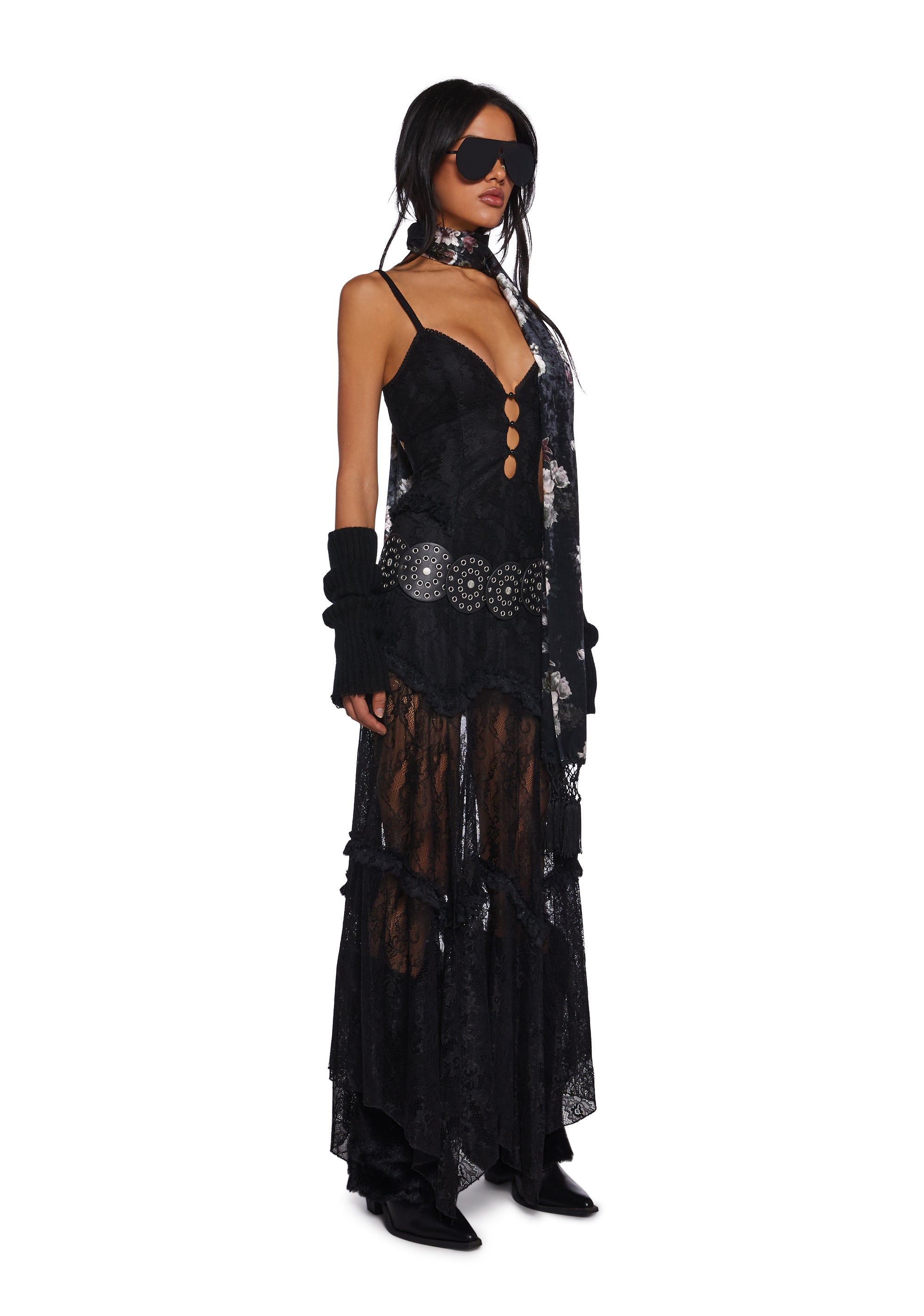 Imagined West Maxi Dress - Black