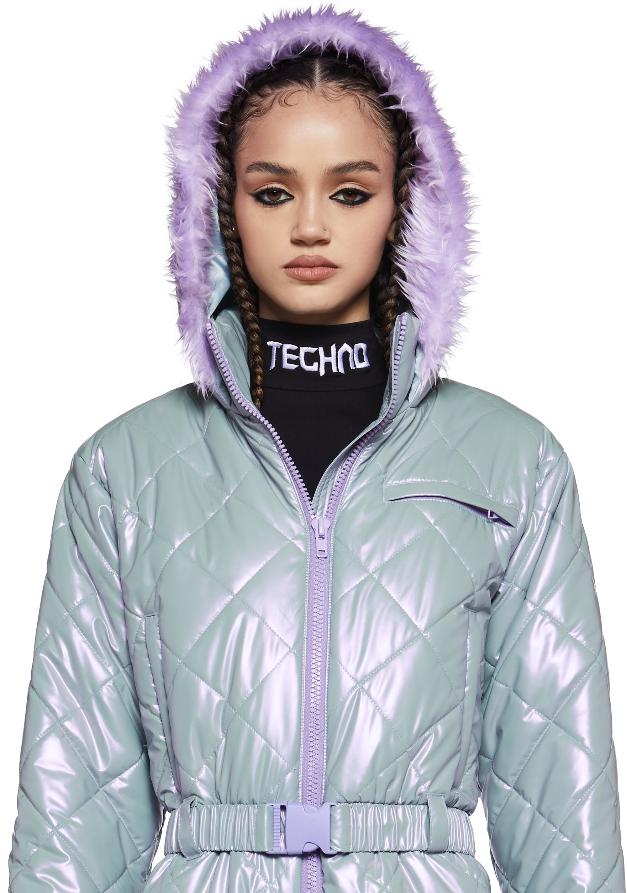 Euphoric Escapades Quilted Snowsuit