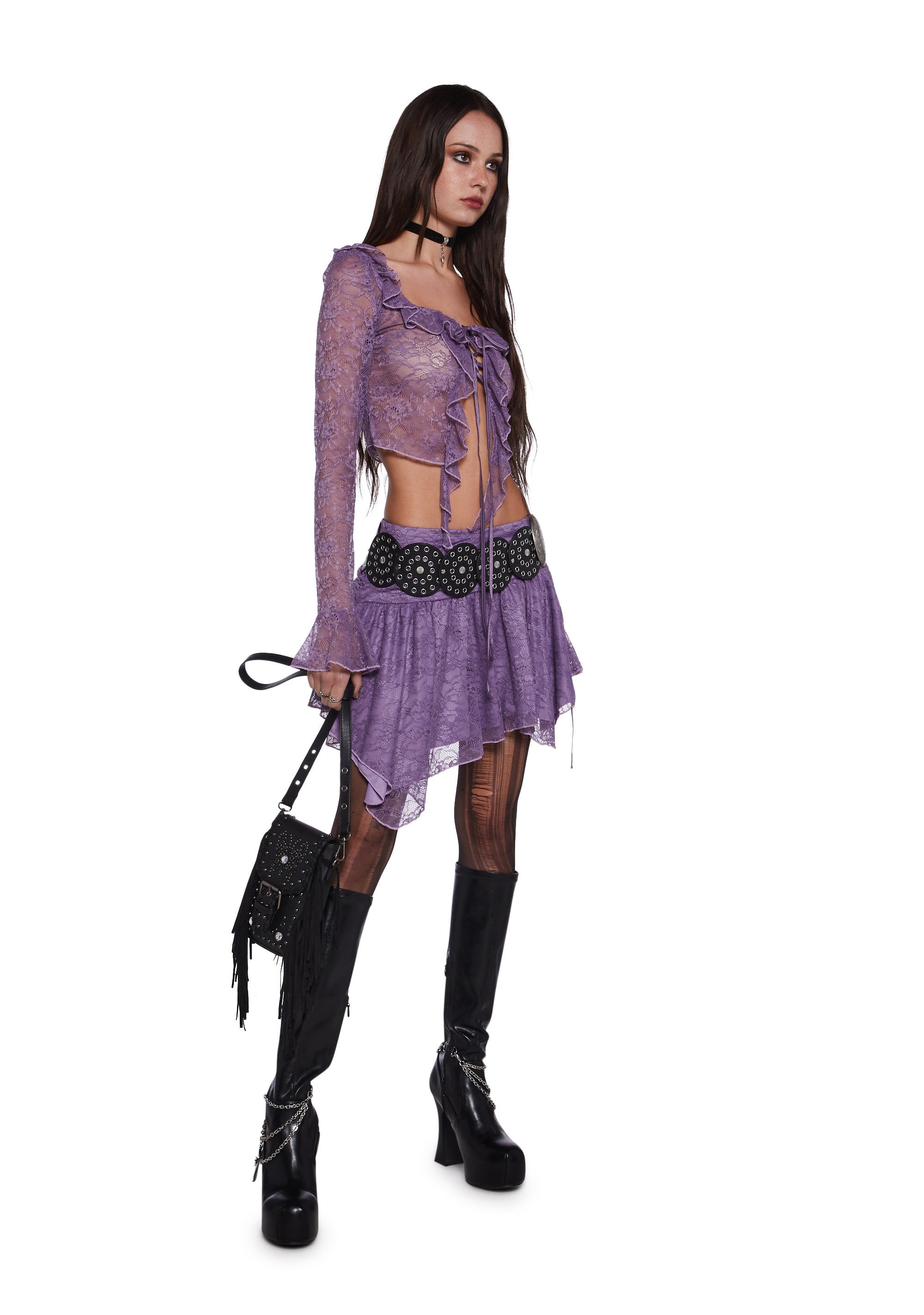 Purple skirt dolls kill shop