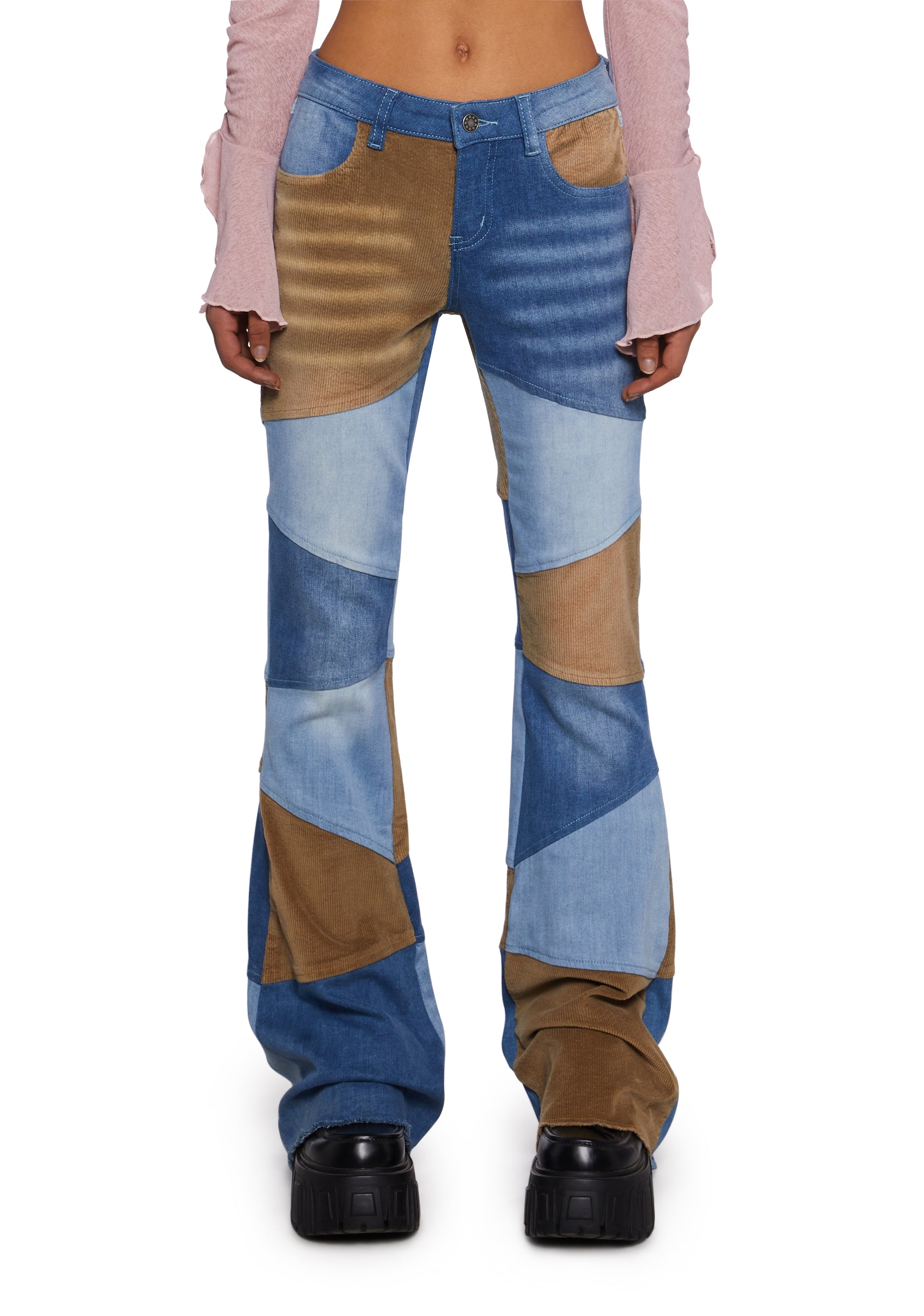 Viola Denim Patchwork Co-Ords