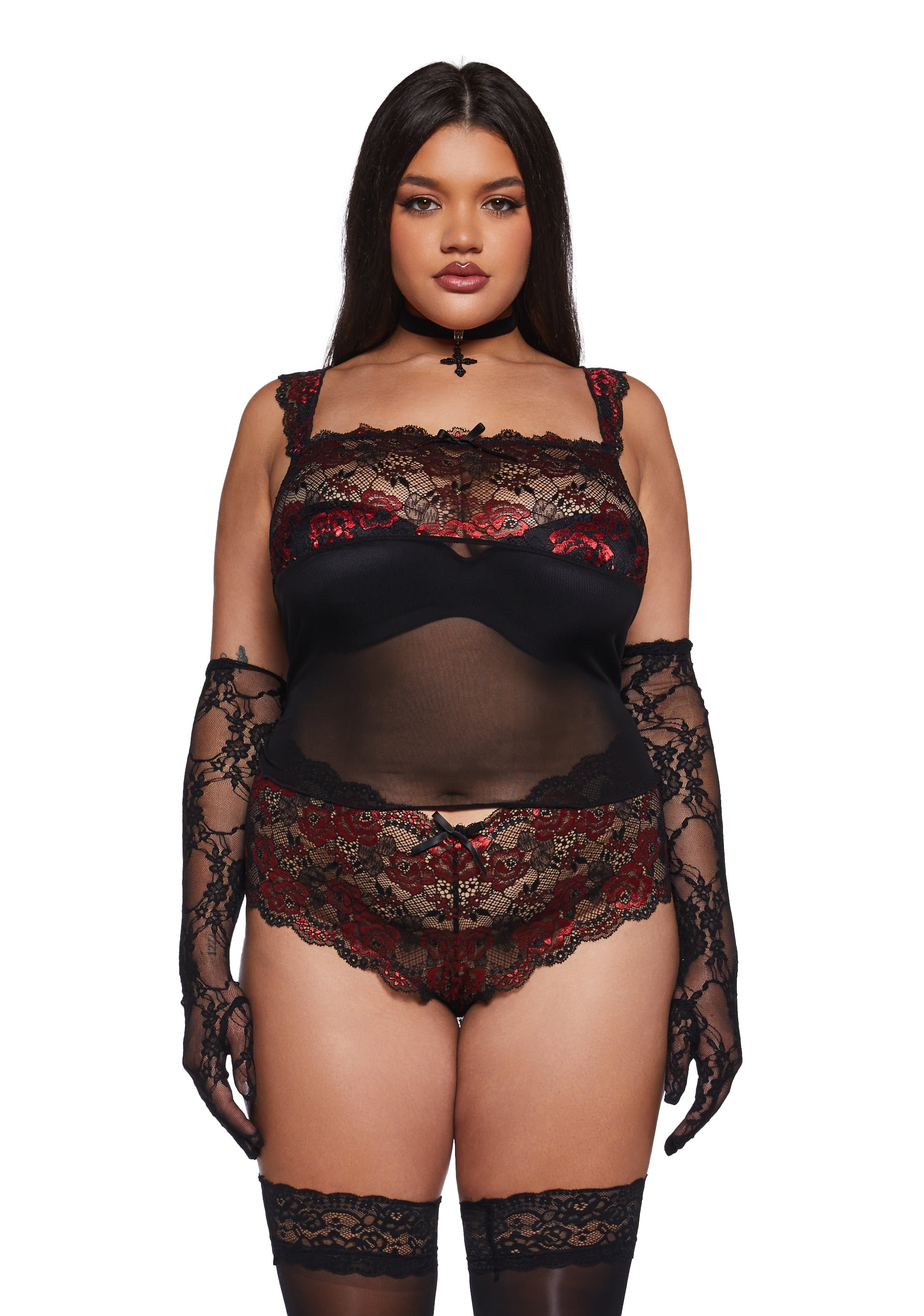 Upside Down Sleep Lingerie Set