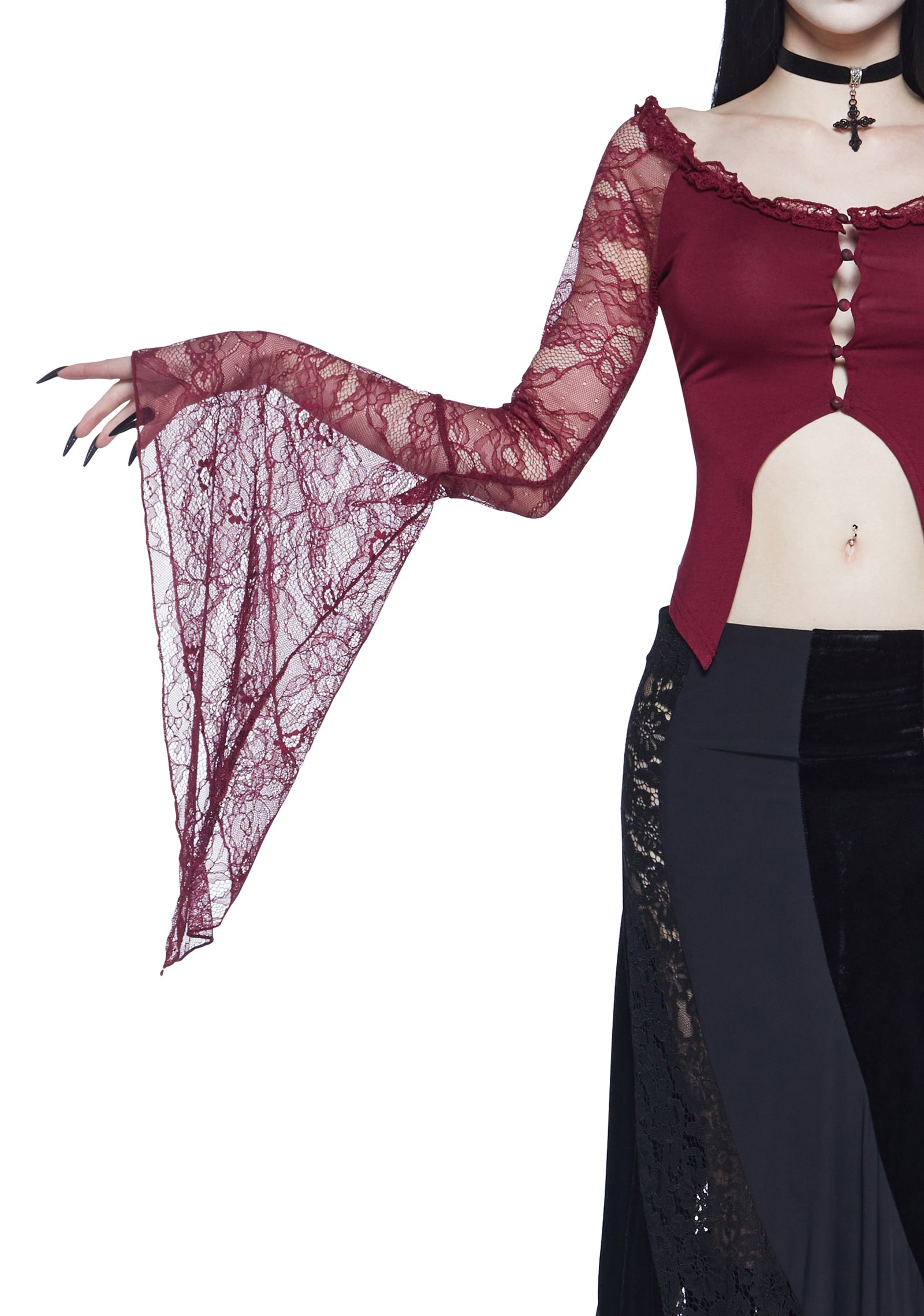 five|dark red