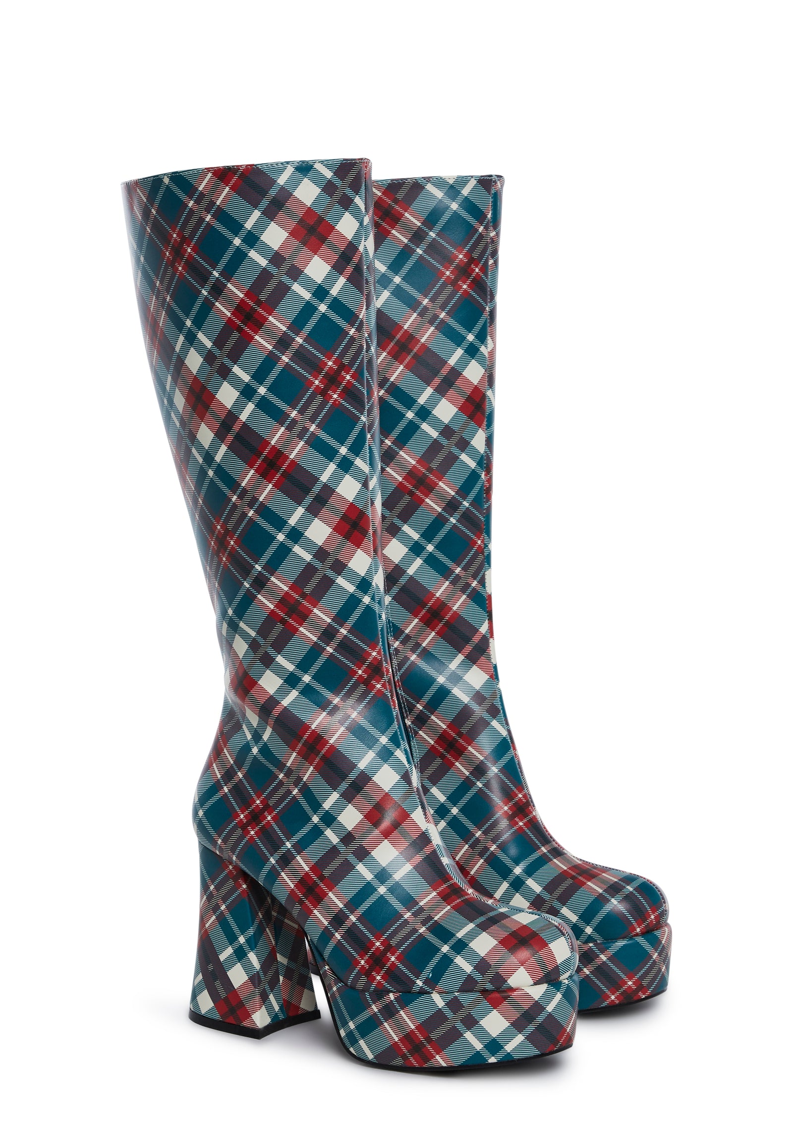 three|plaid