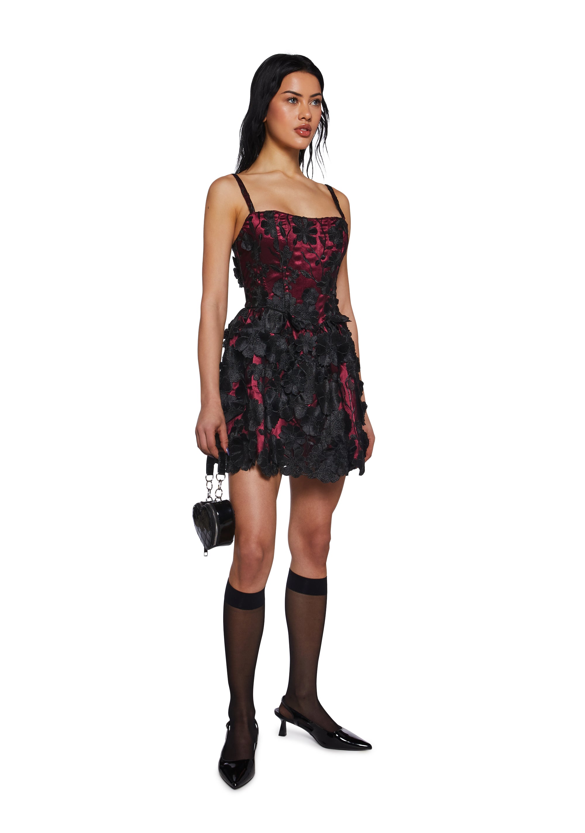 Magic Moves Corset Dress - Floral Dreams