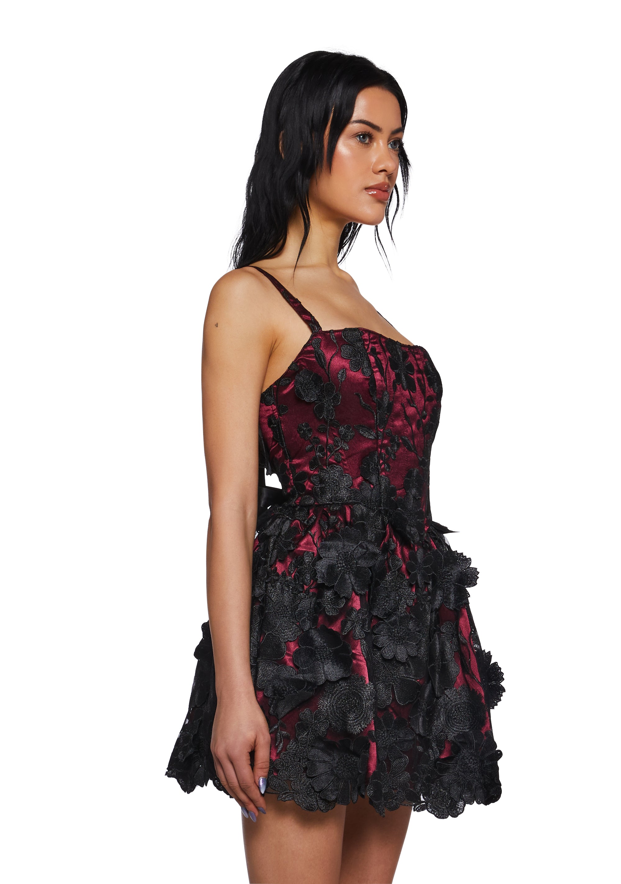 Magic Moves Corset Dress - Floral Dreams