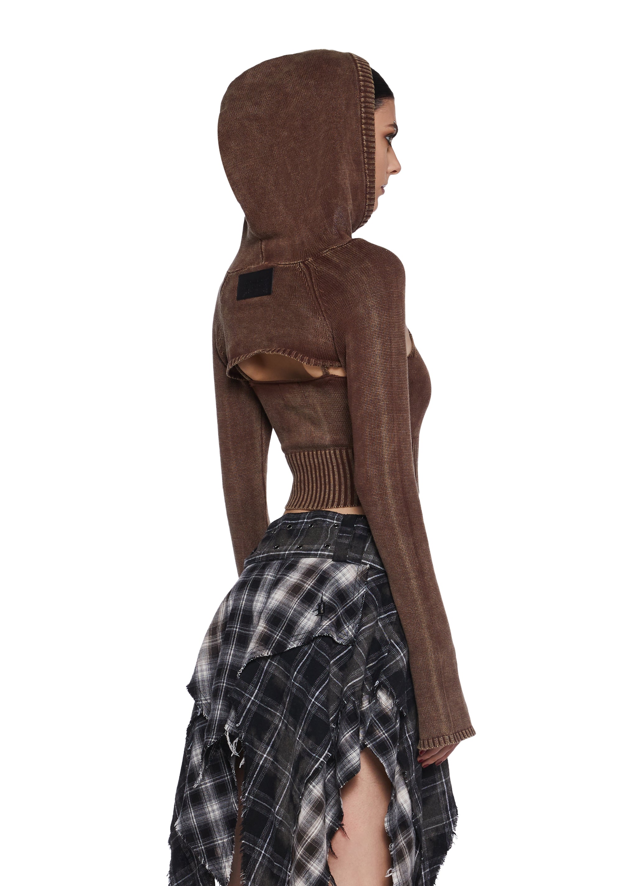 Warp Knit Tank And Shrug Set