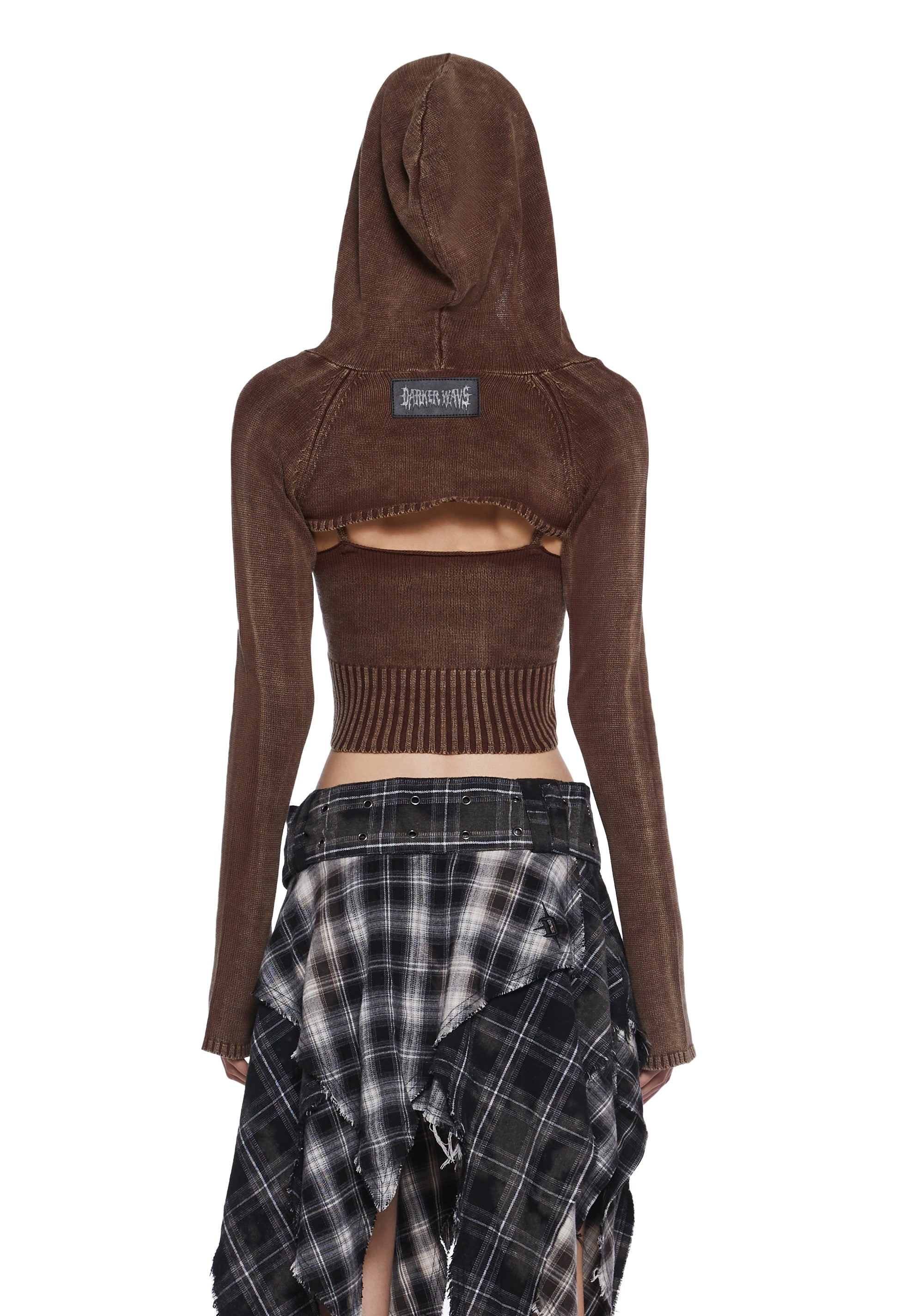 Warp Knit Tank And Shrug Set
