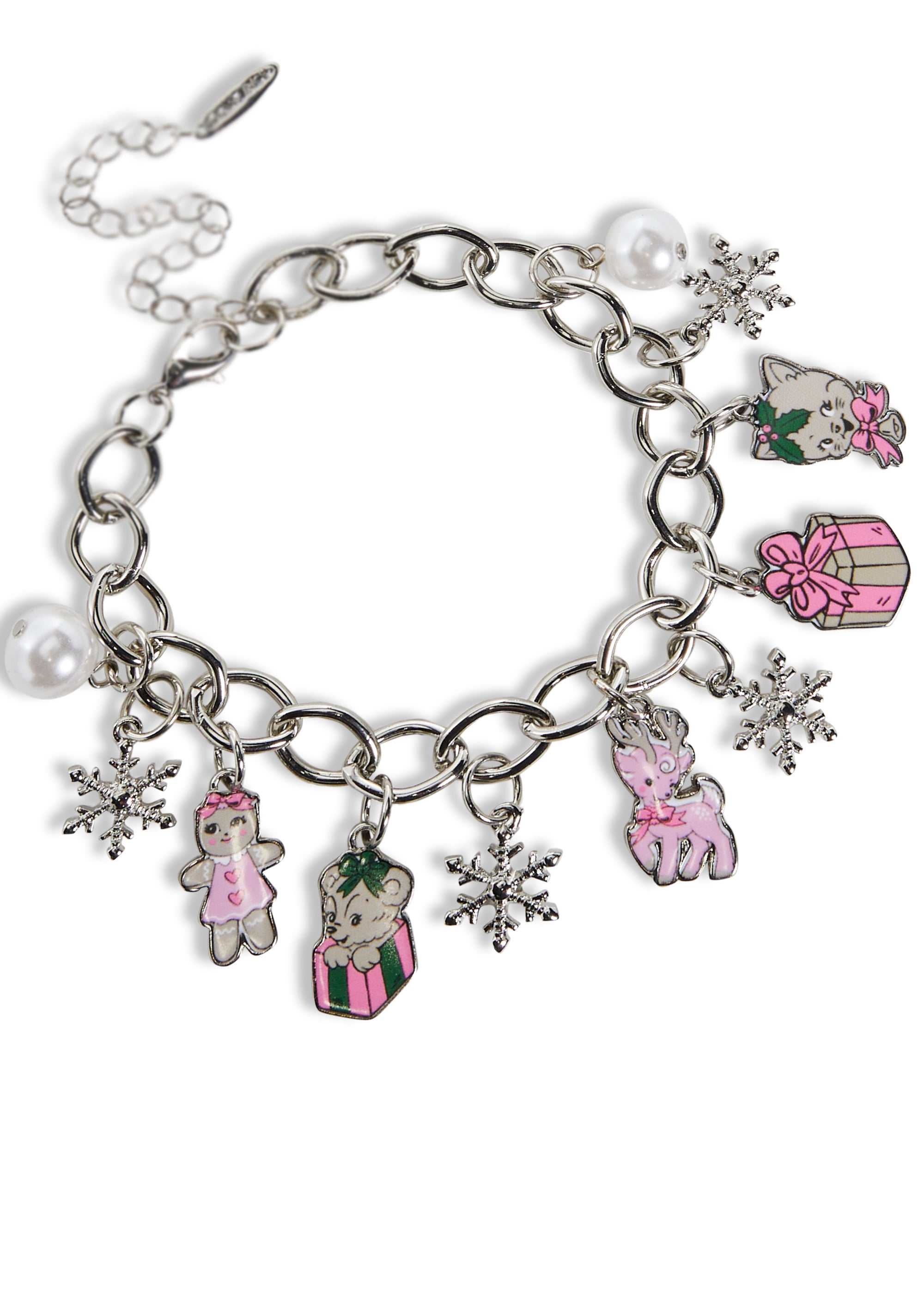 Cute Winter Charm Bracelet
