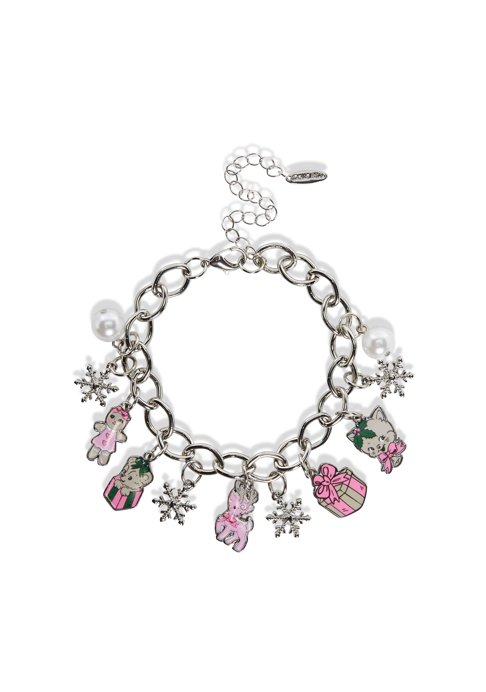 Cute Winter Charm Bracelet