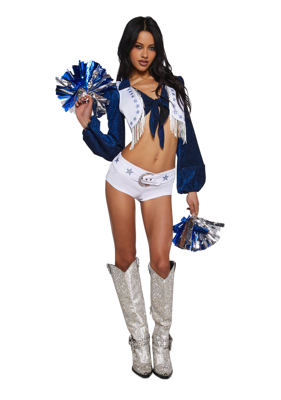 Lone Star Cheerleader Costume Set - alternate