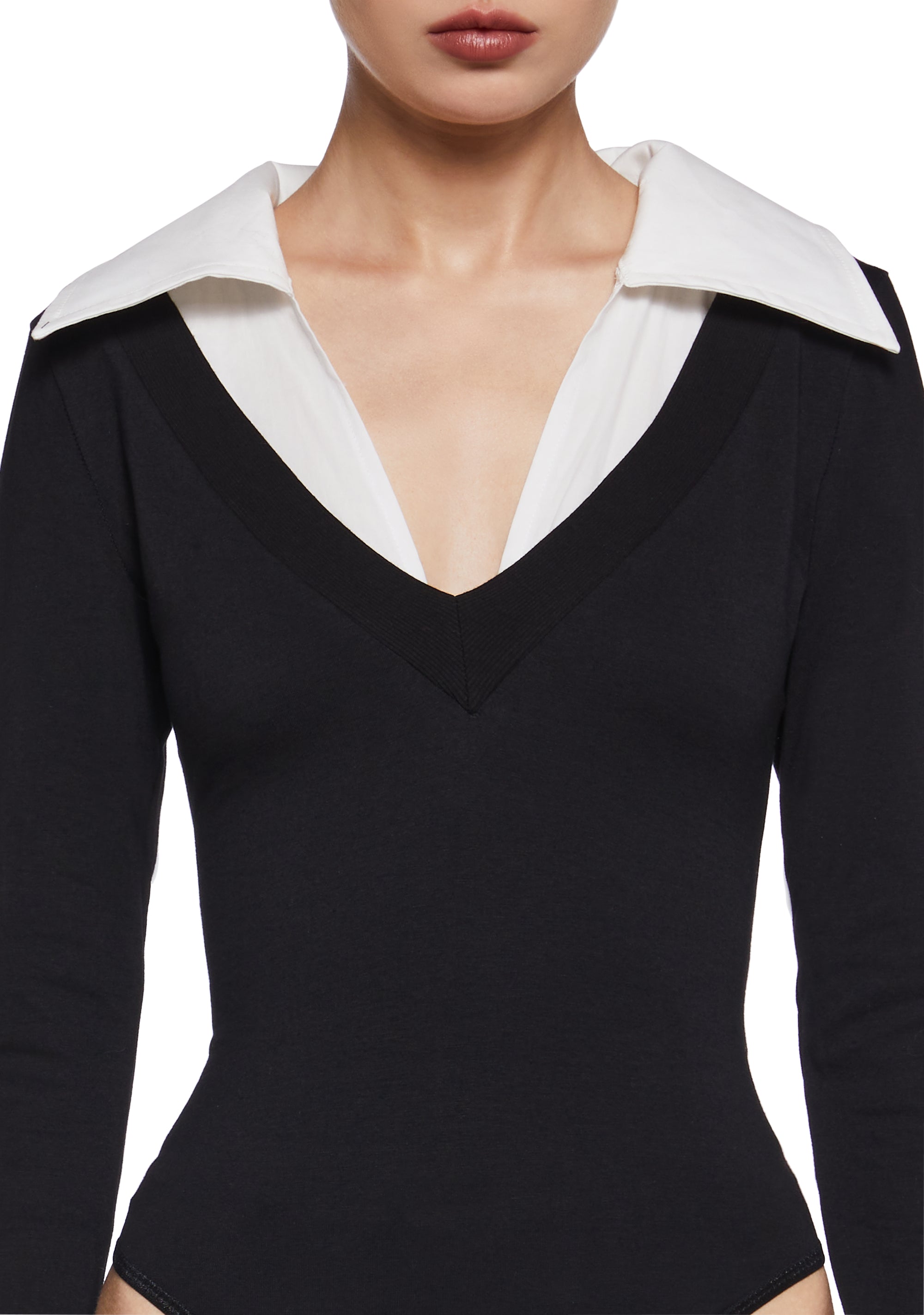 Eleanor Collared Bodysuit