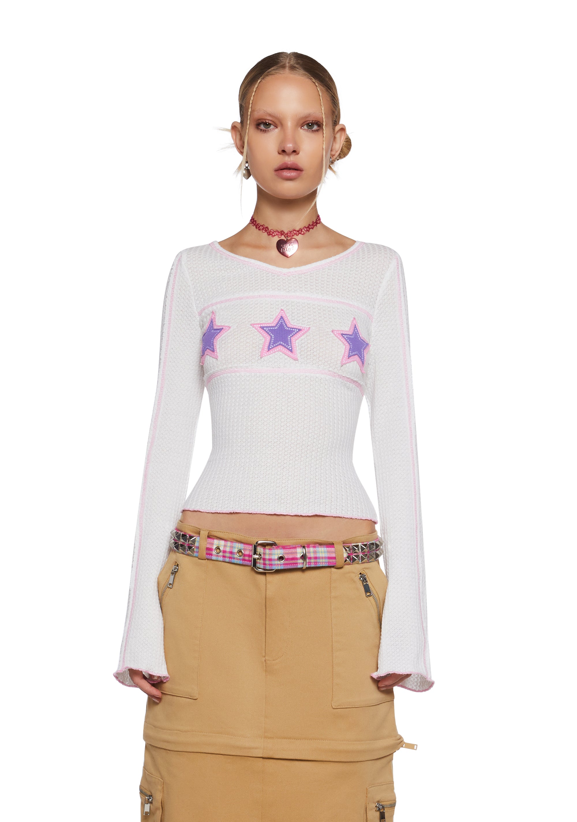 My Lucky Star Thermal Long Sleeve Top