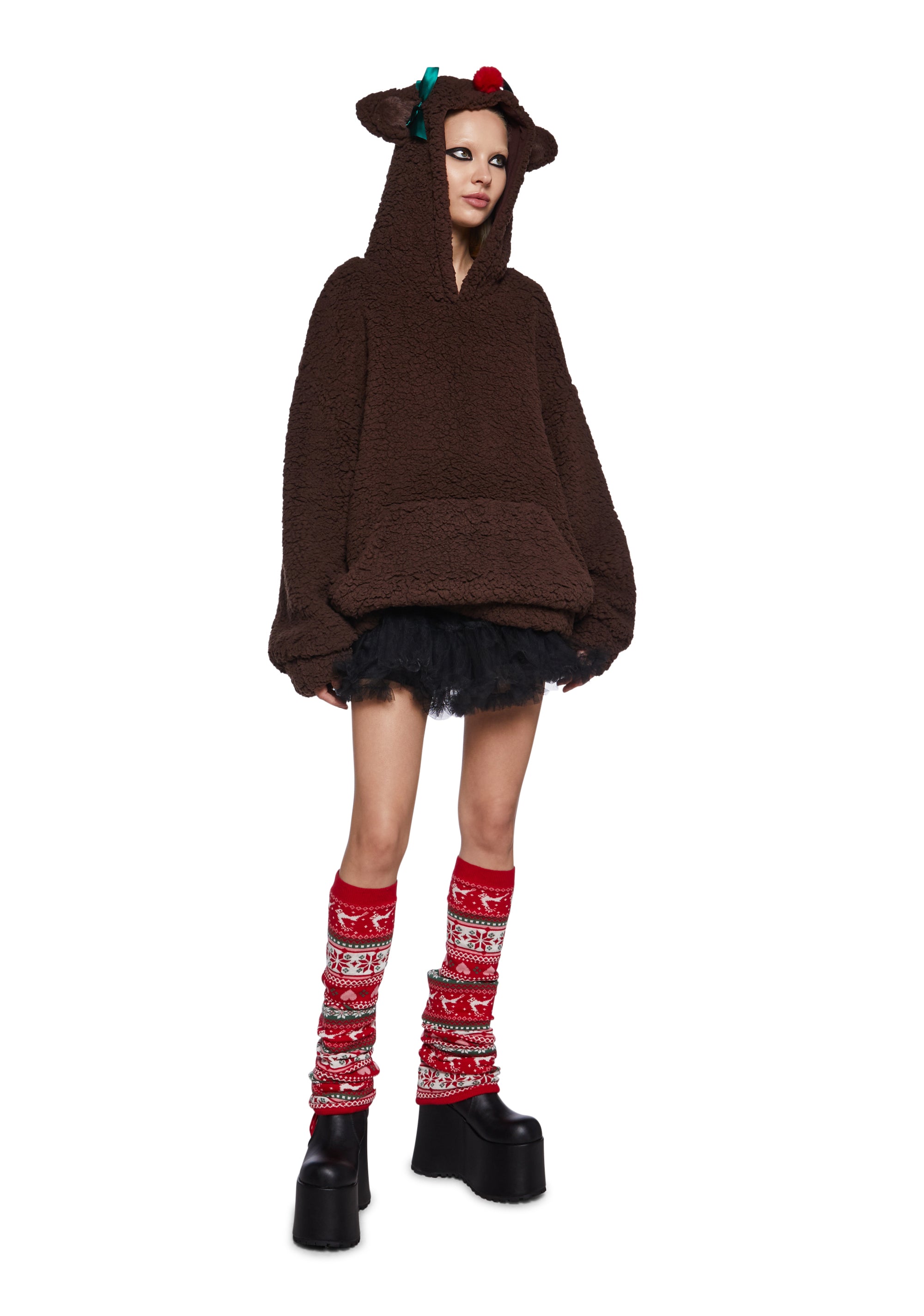 Reindeer Games Sherpa Hoodie