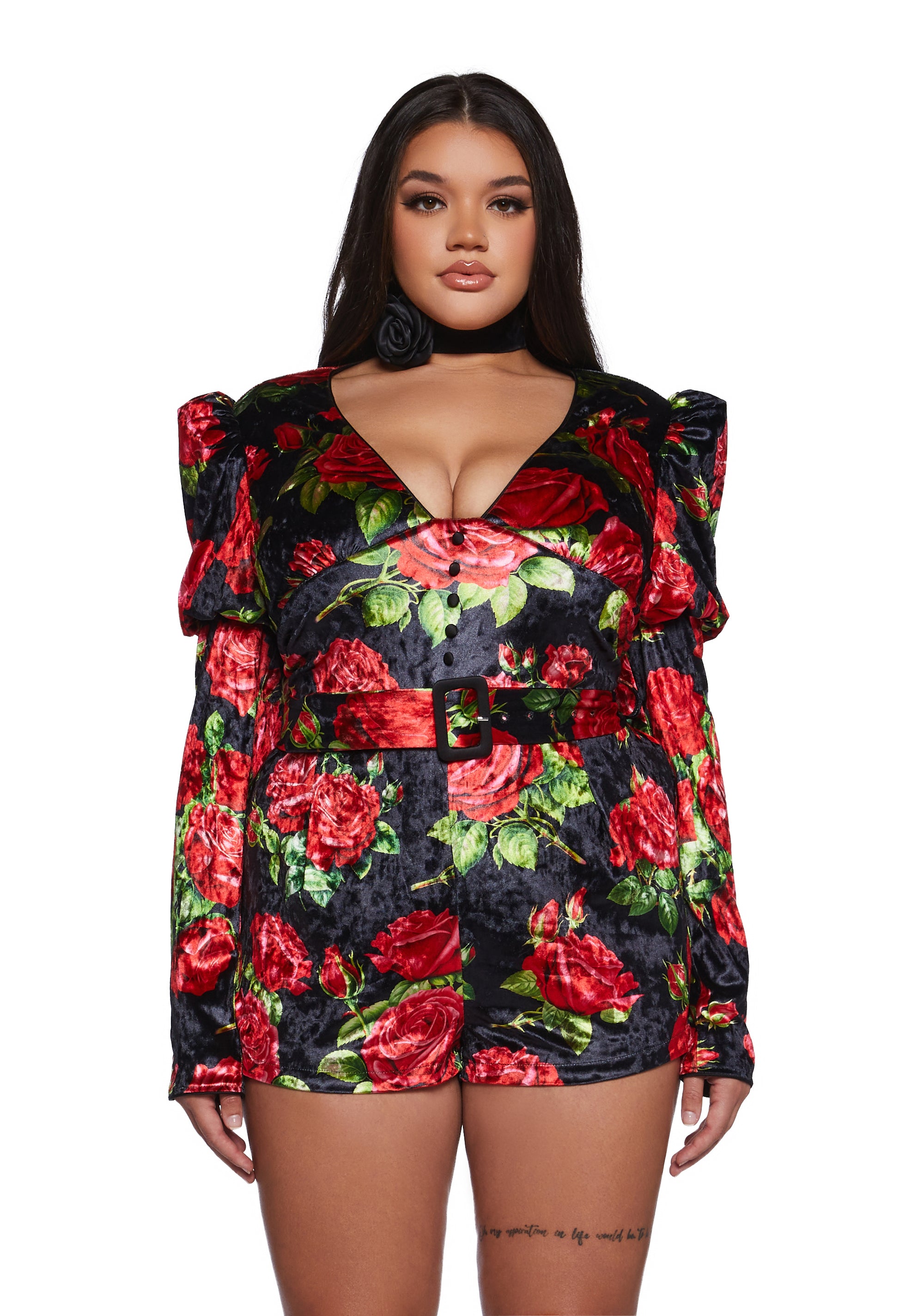 Chic boutique rose jumpsuit store