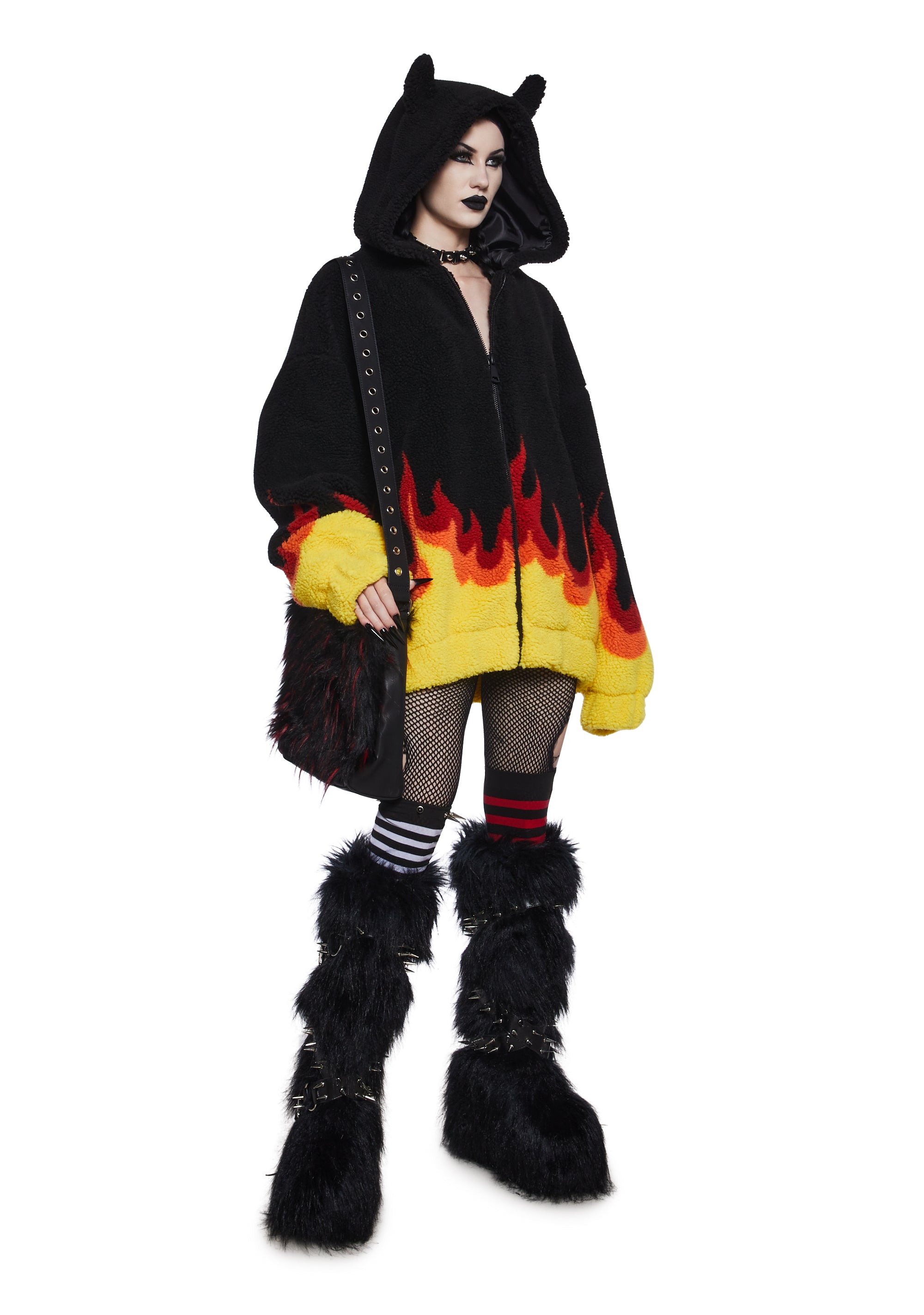 Hellfire Event Hooded Sherpa Jacket