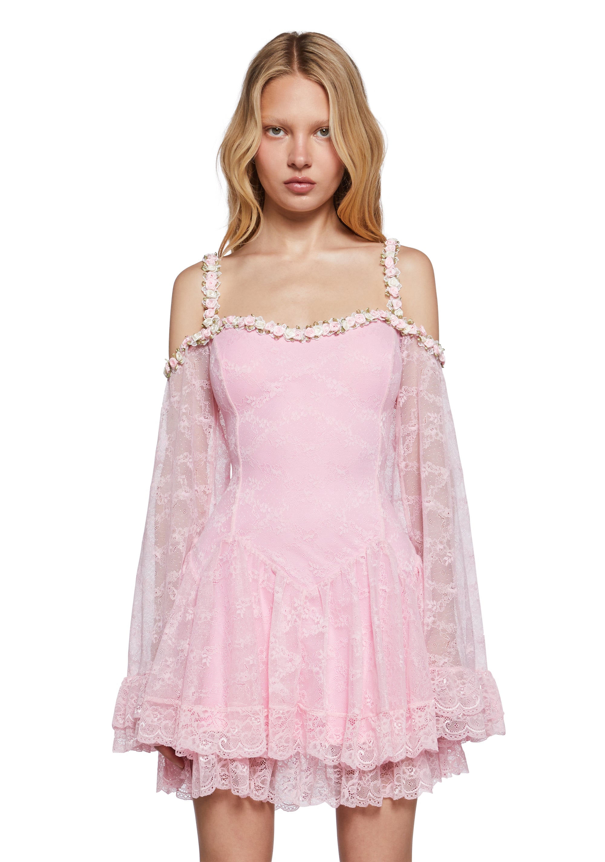 Formally Yours Mini Dress - Pink