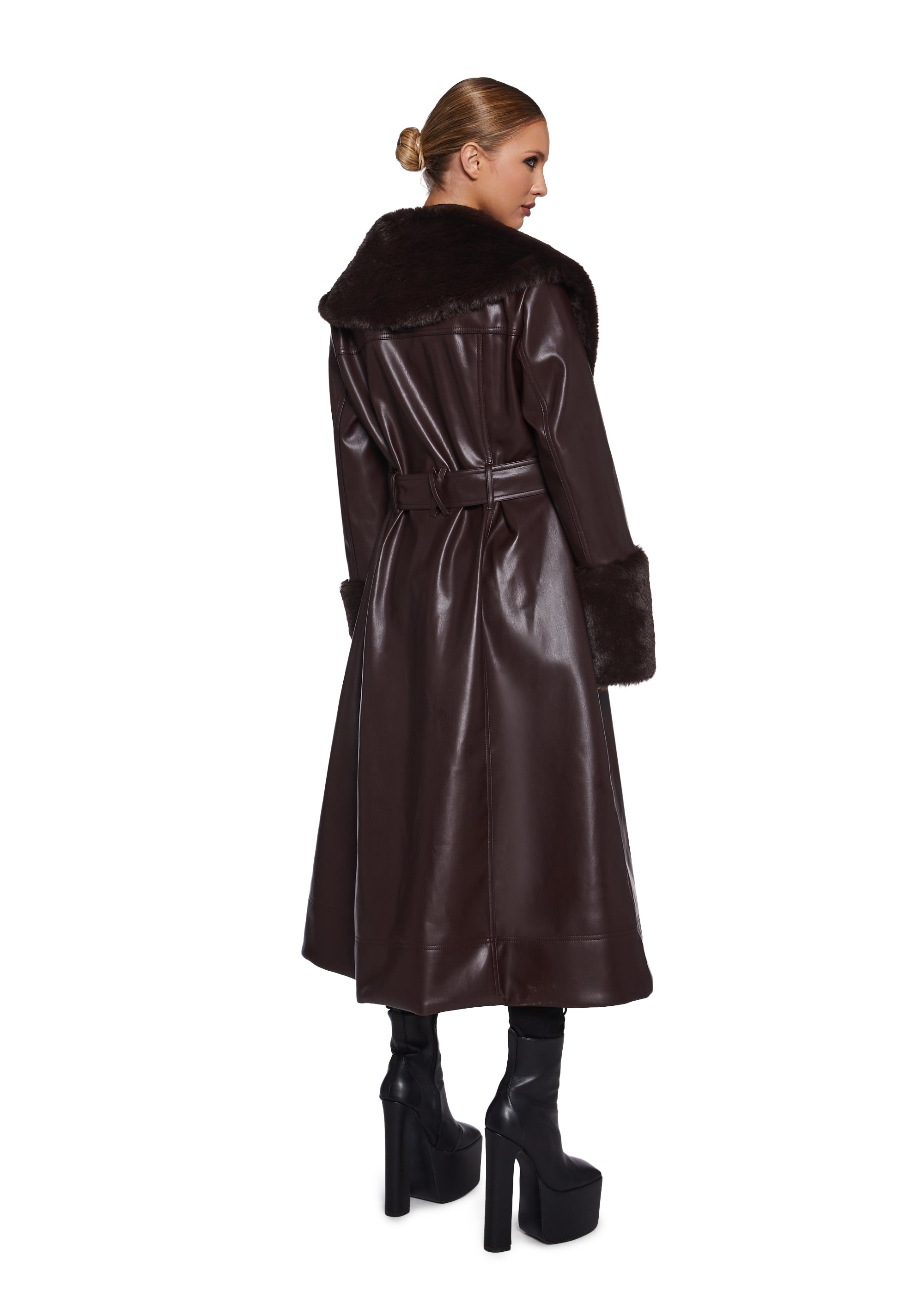 Power Plays Trench Coat