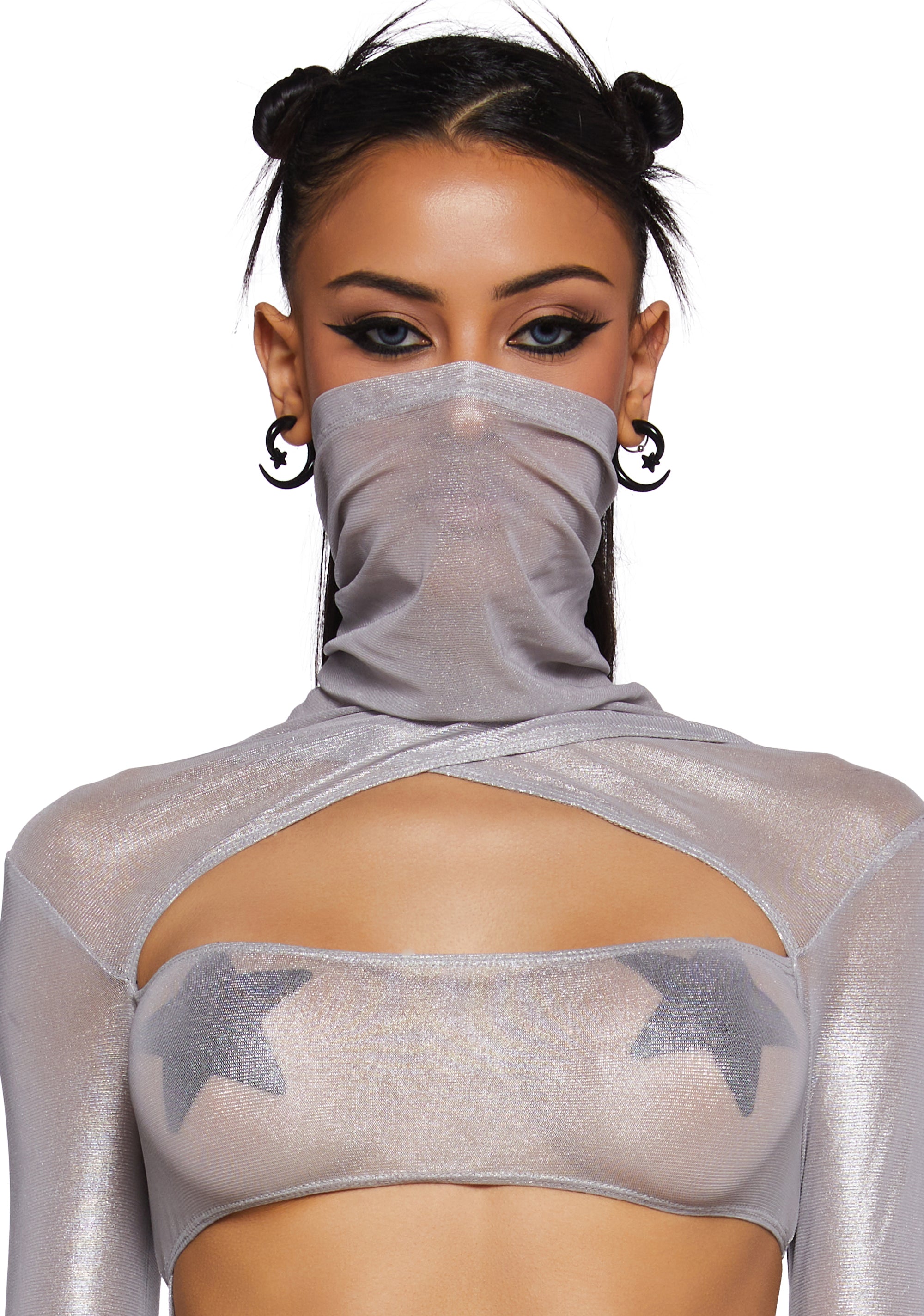 Dreamland Dancer Bodycon Dress - Silver Dreamland Dancer Bodycon Dress - Silver