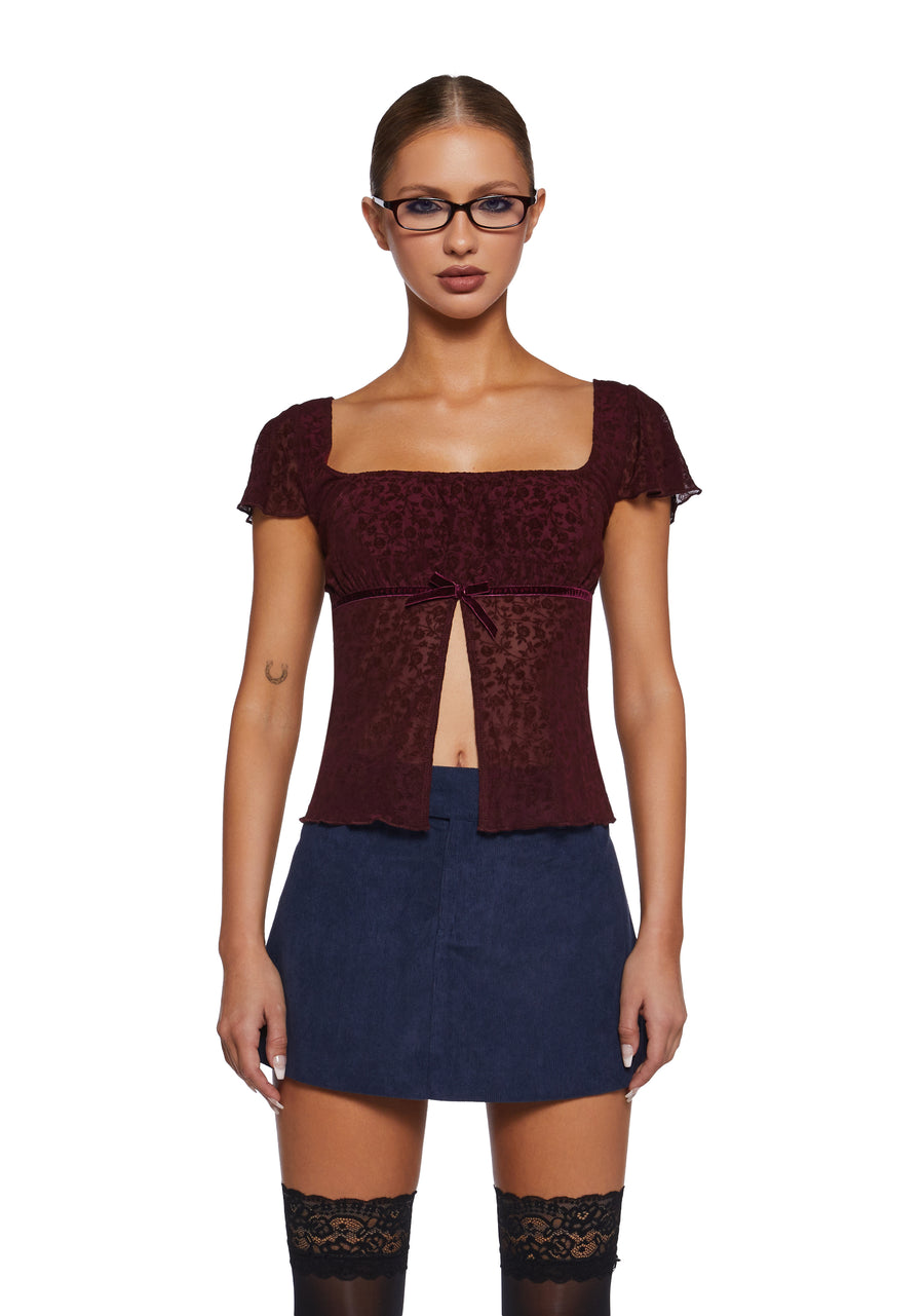 Retina Mesh Top