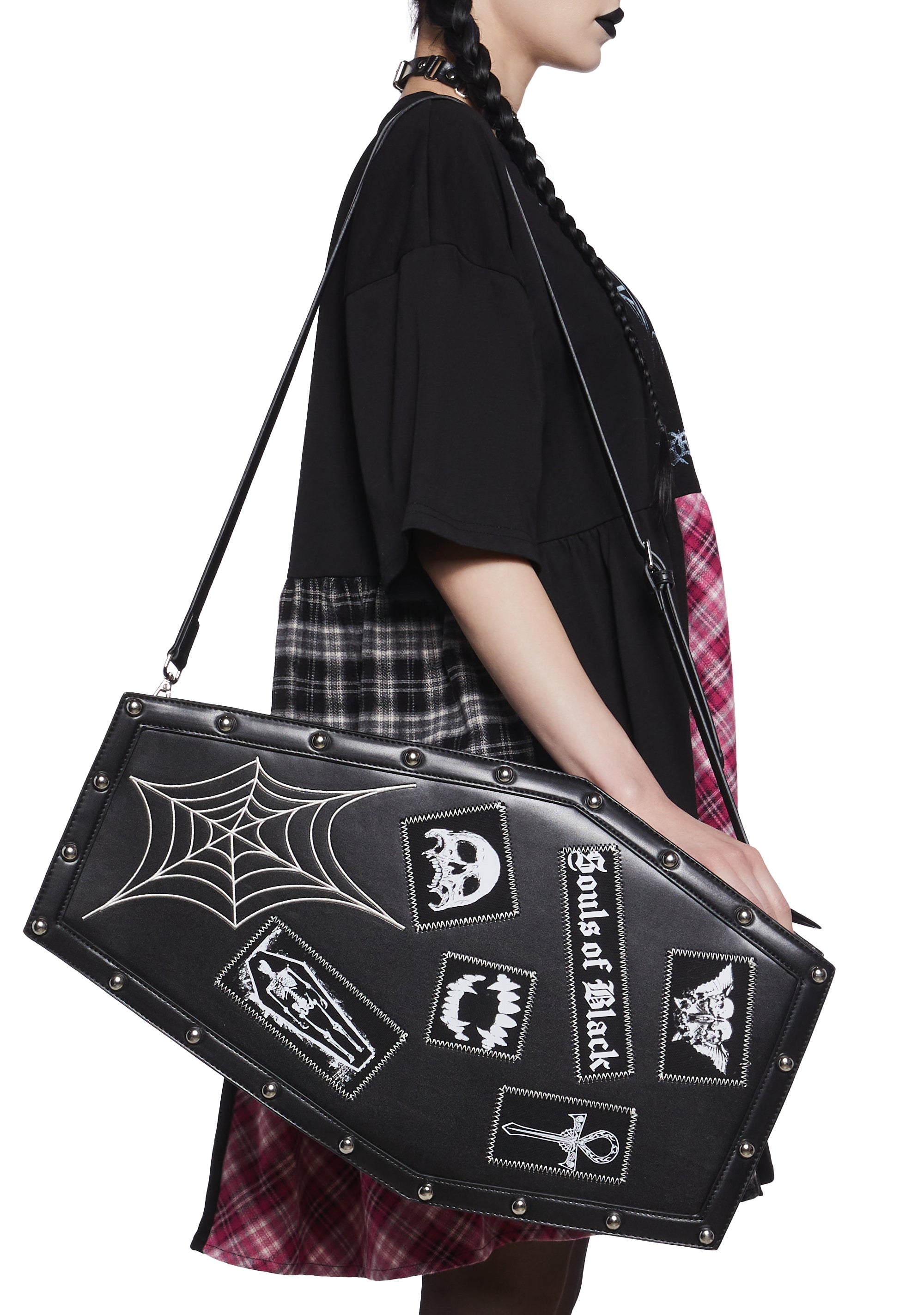 Black Souls Coffin Weekender - alternate